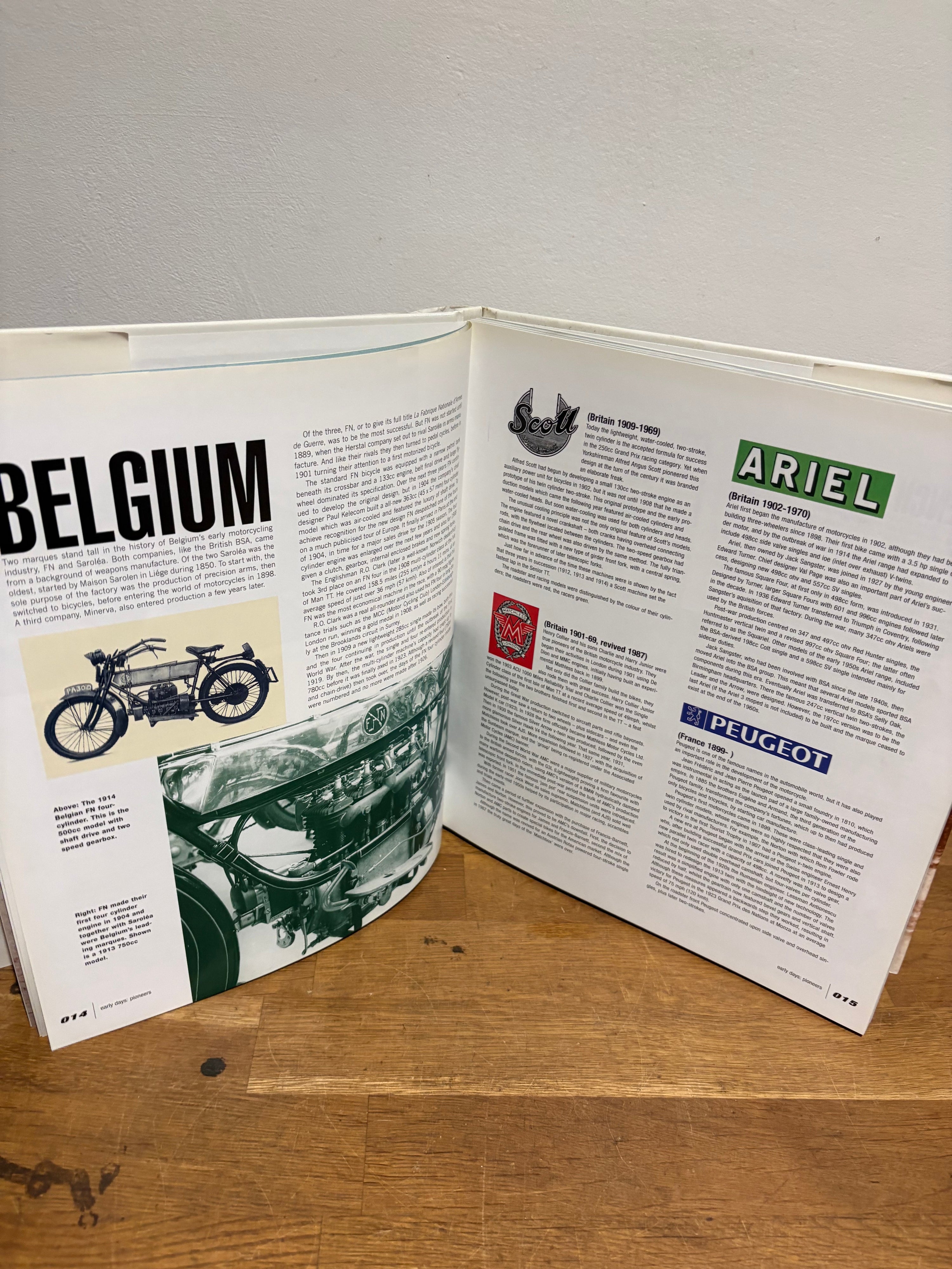 The History Of Motorcycles - Mick Walker , Hardcover, 1997
