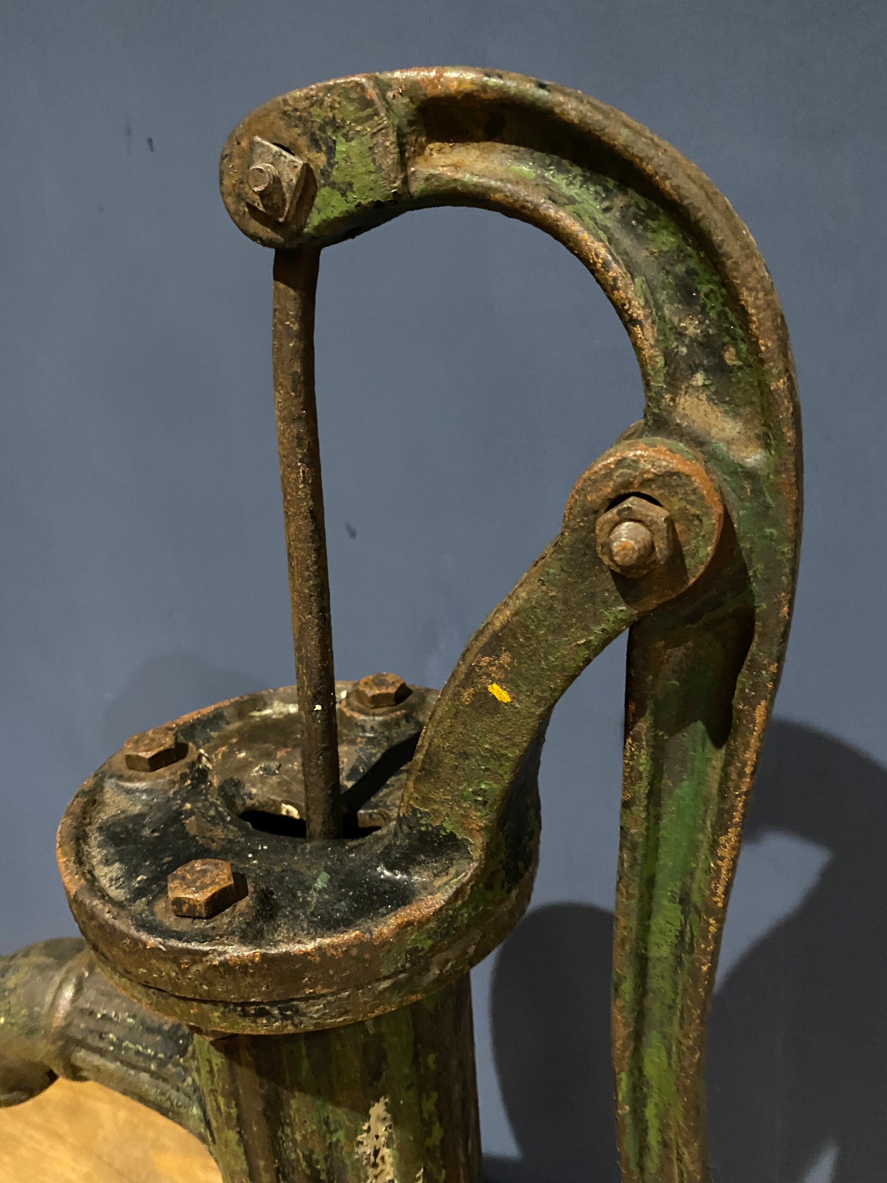 Antique Victorian Cast Iron Water Pump / Garden Architecture