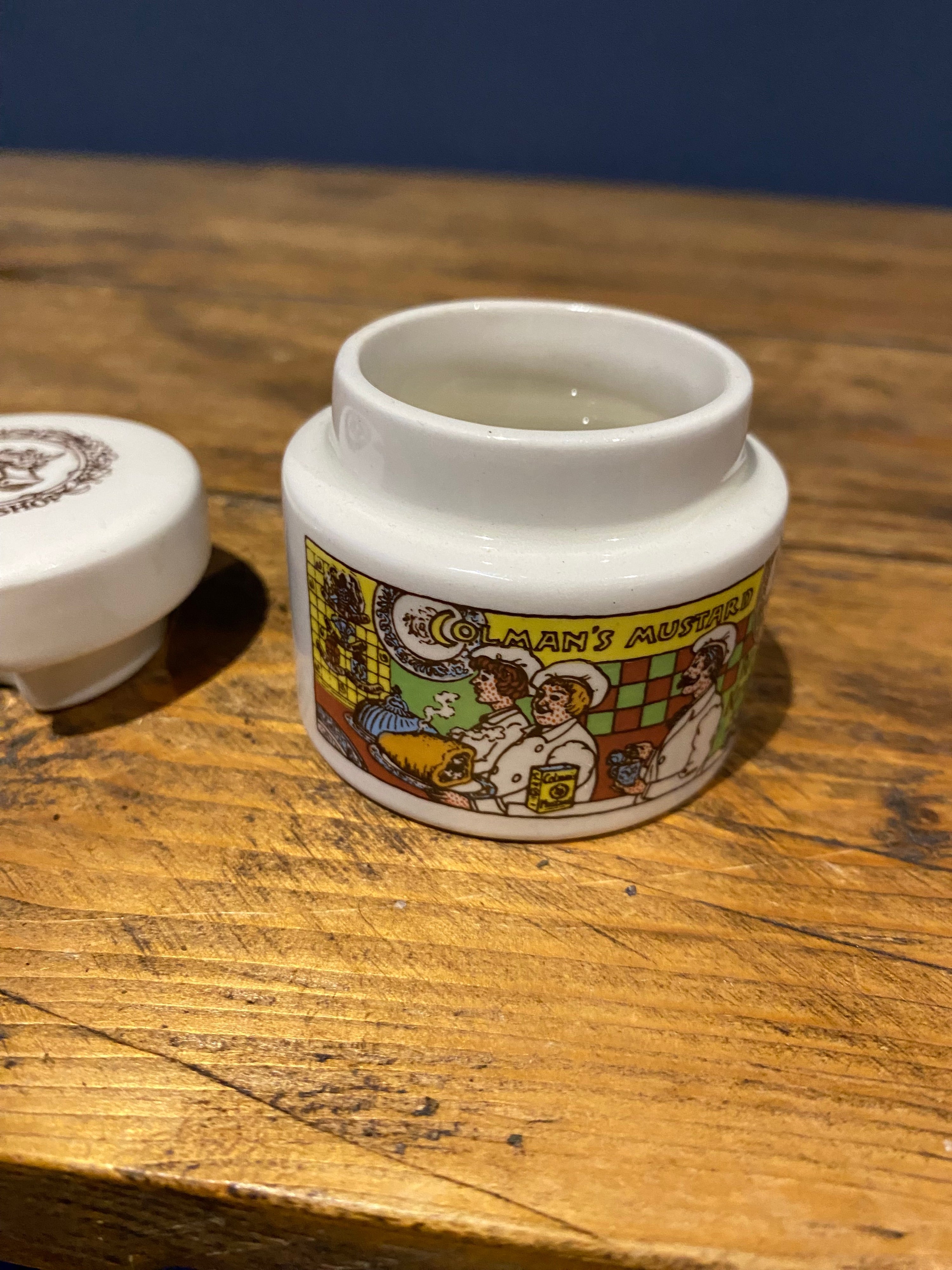 Vintage/ Retro Colmans Mustard Pot