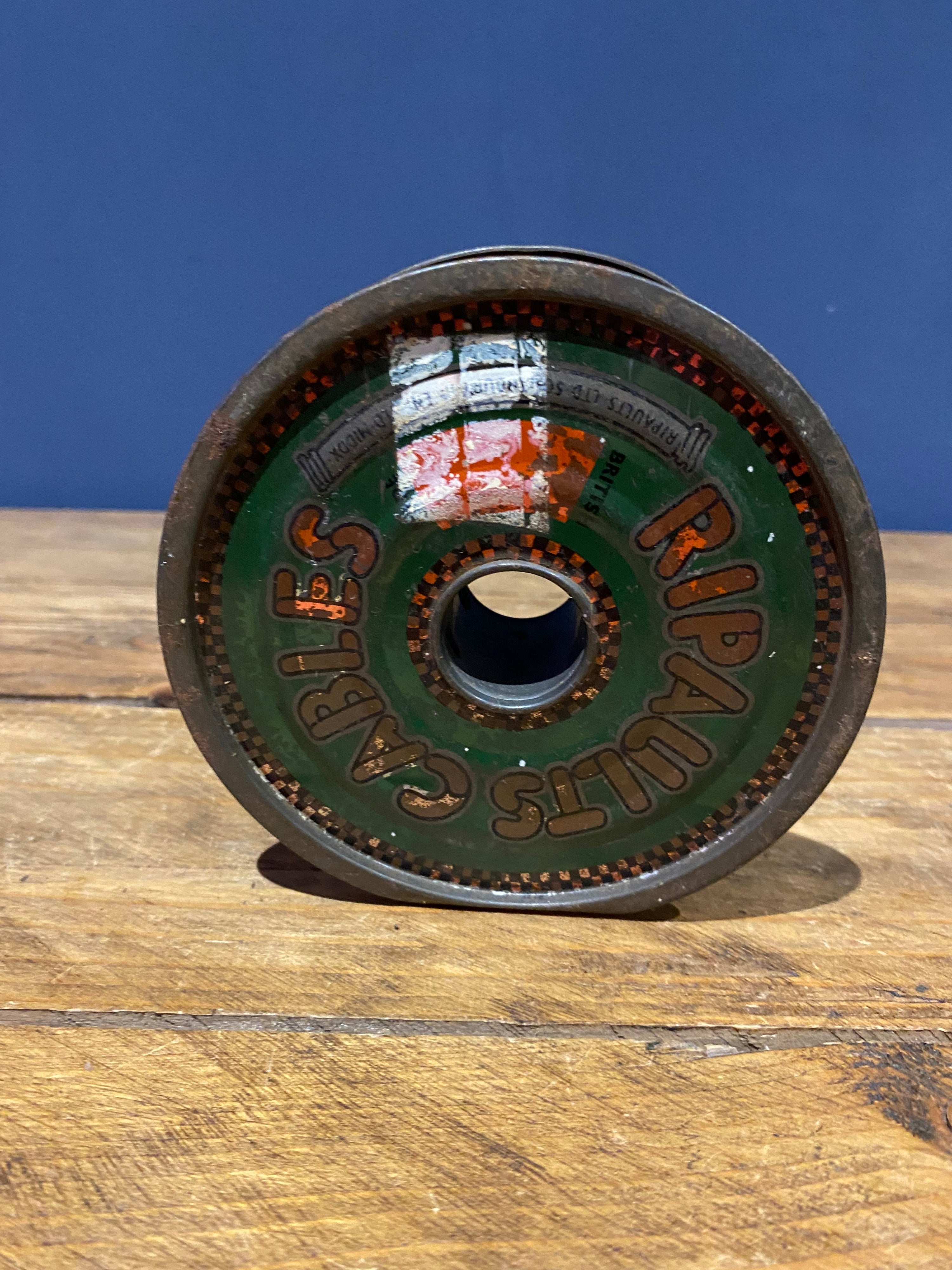 Vintage Ripaults Cables , Cable Reel
