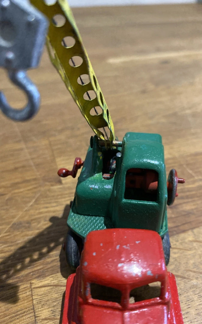 Rare Vintage Crescent Toys Diecast Truck Crane