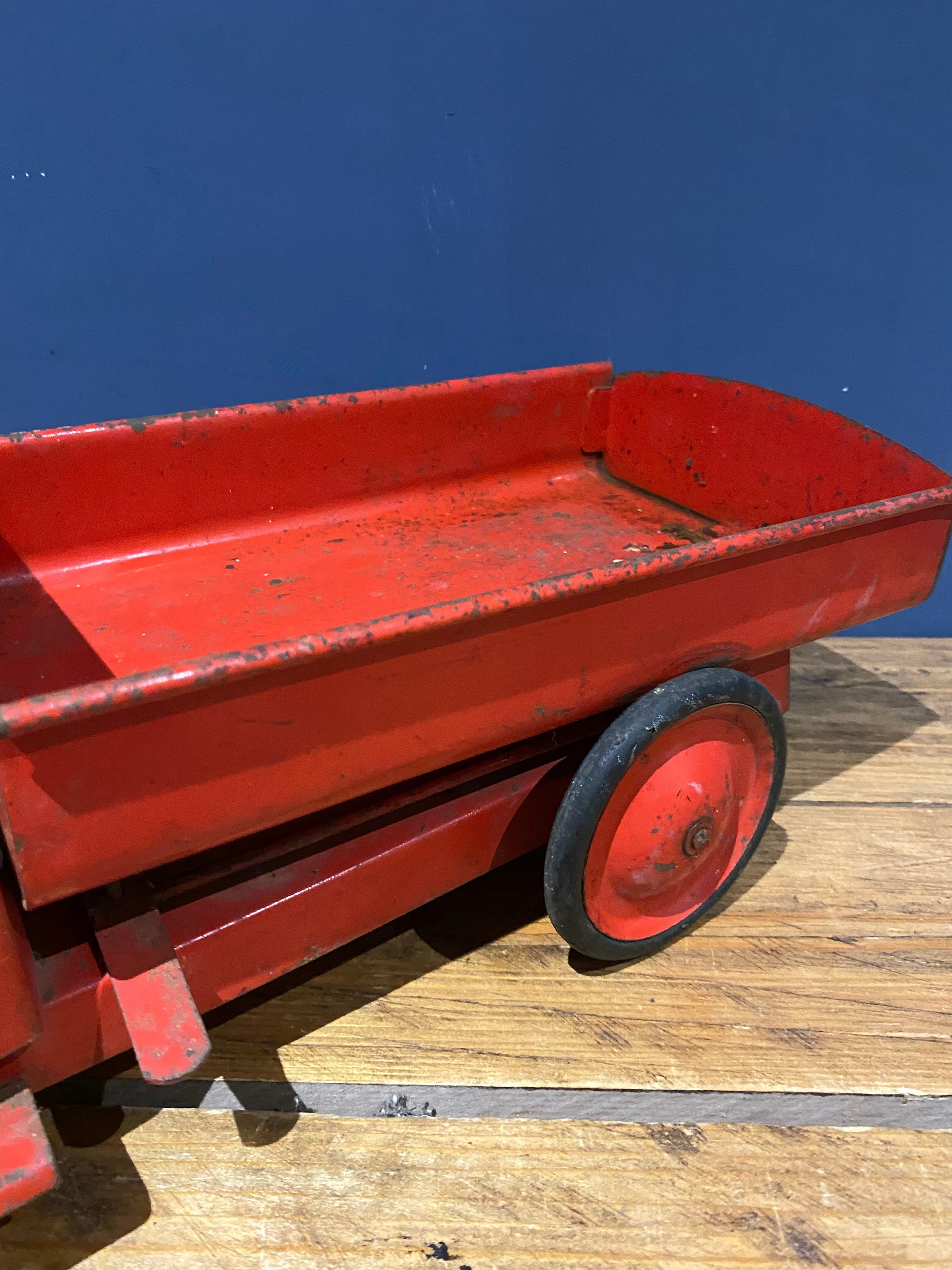 Early Triang Large Pressed Steel Tipper Truck , 1930’s