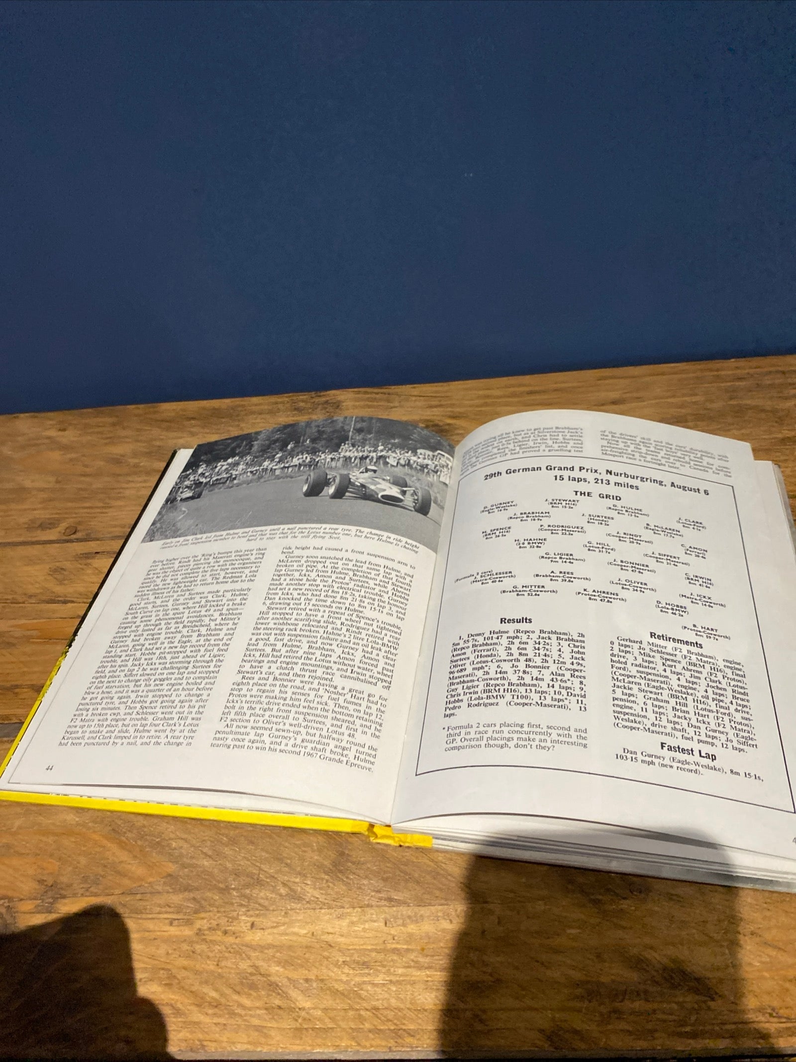 Motor Racing Year Book 1967-8 , Motor Racing Magazine, HB