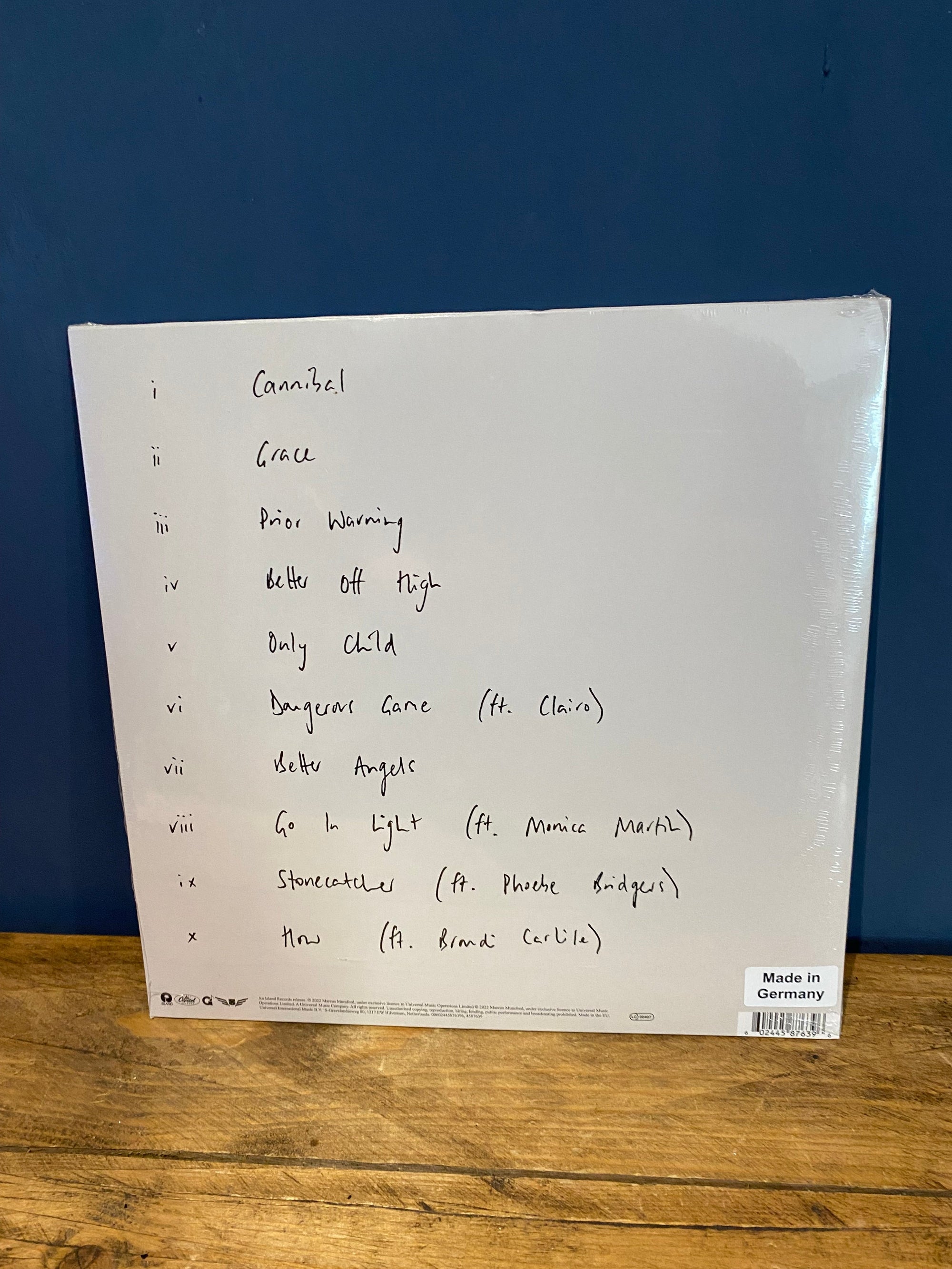 Marcus Mumford, Self Titled, vinyl Album, Limited Edition