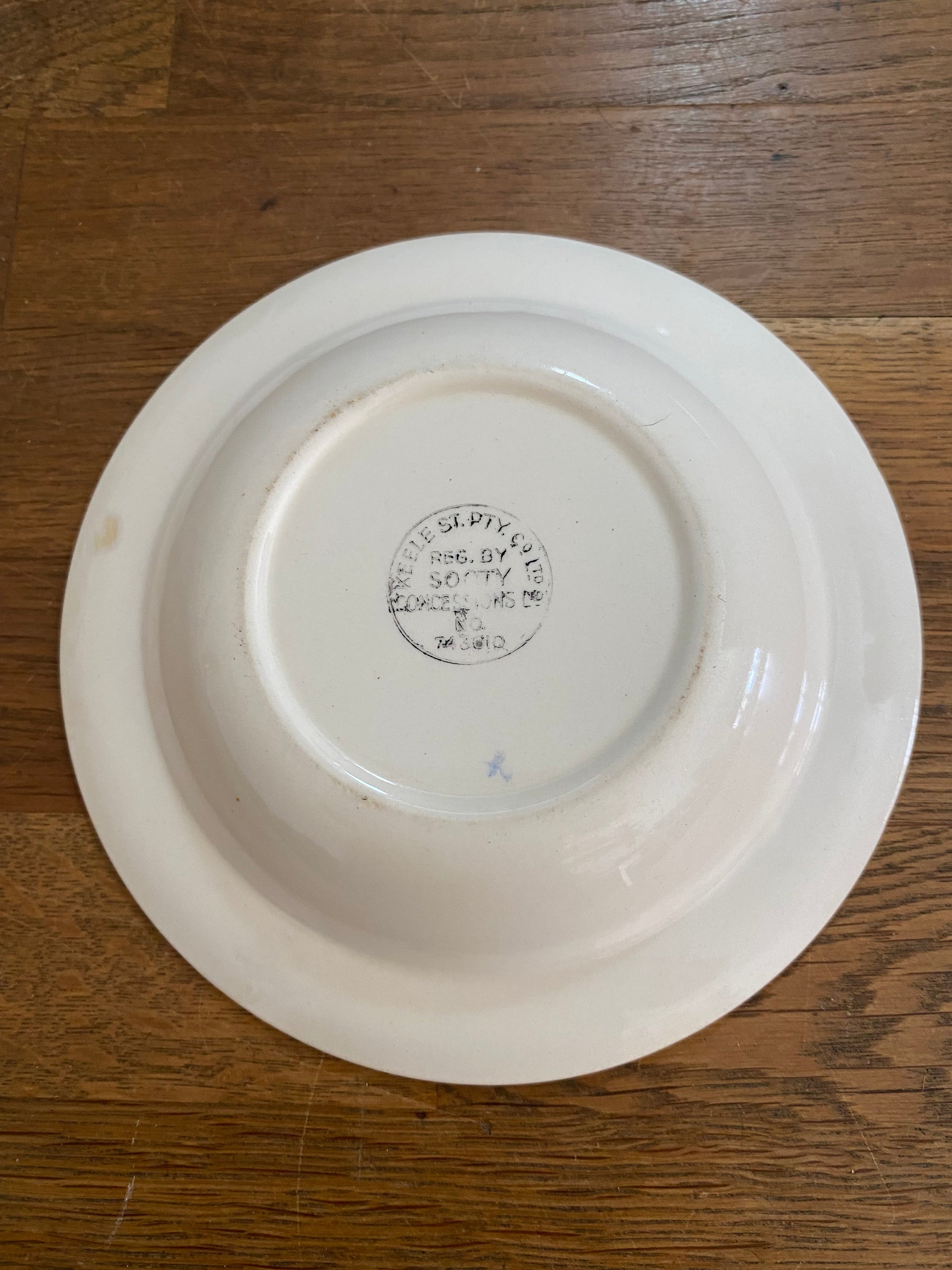 Vintage Keele St PTY , Sooty Bowl , Music By Sooty