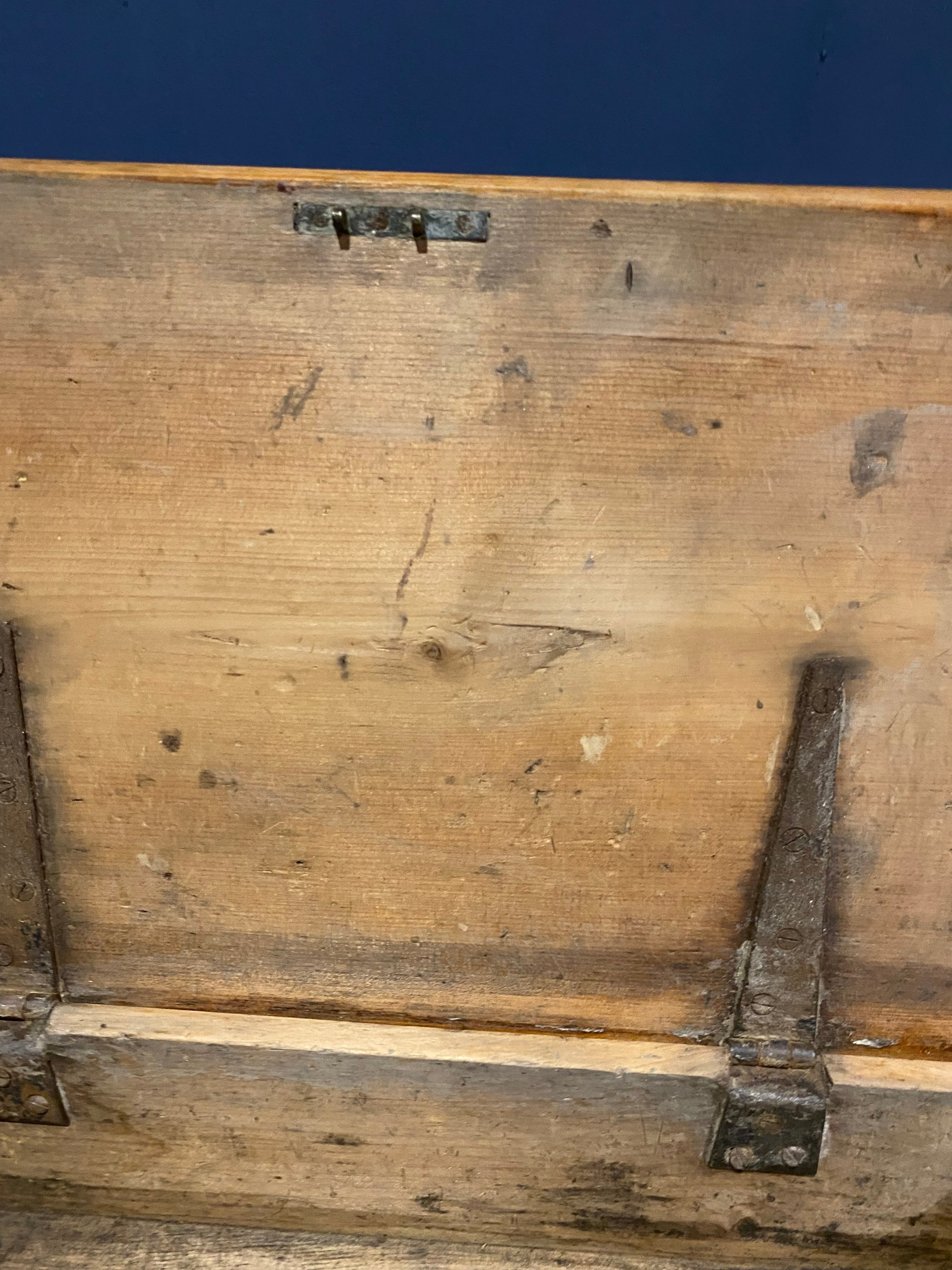 Nice Antique Box , As Found But A Cracking Box