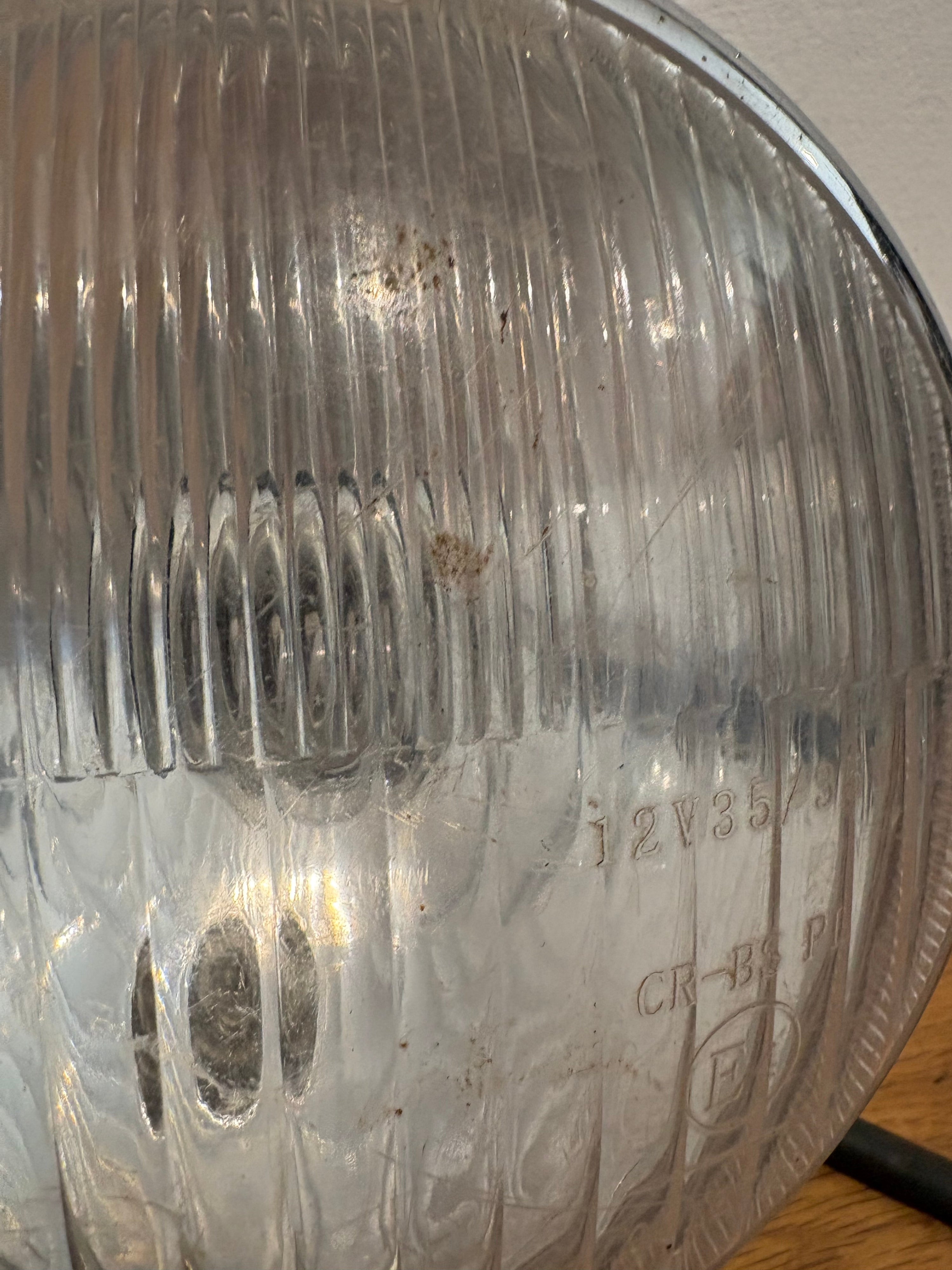 Vintage KeKai Car Spot Light/ Fog Light . E4 , 50R-0012723, W3W12V