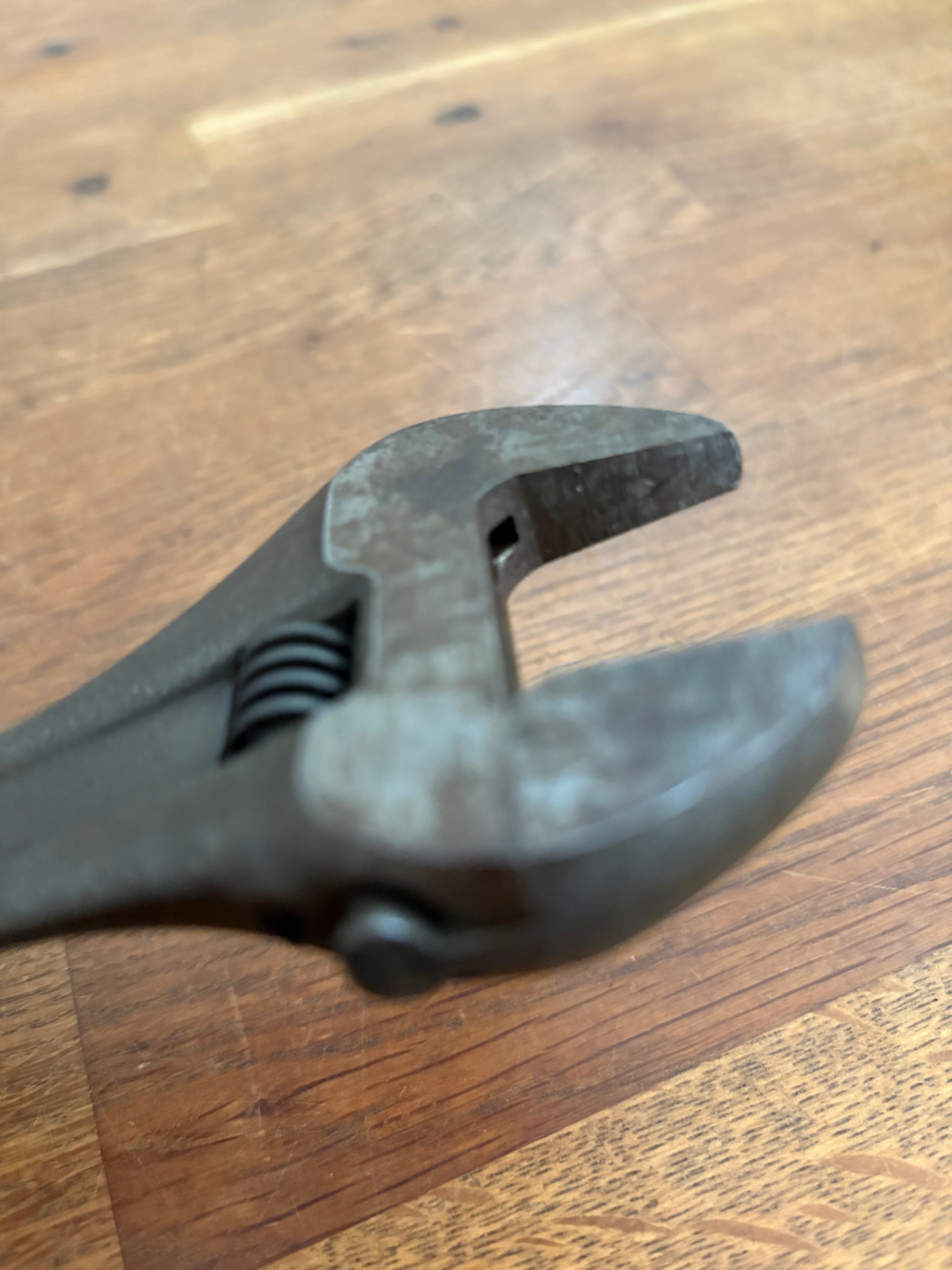 Vintage Bahco Saab 8” Adjustable Spanner Wrench