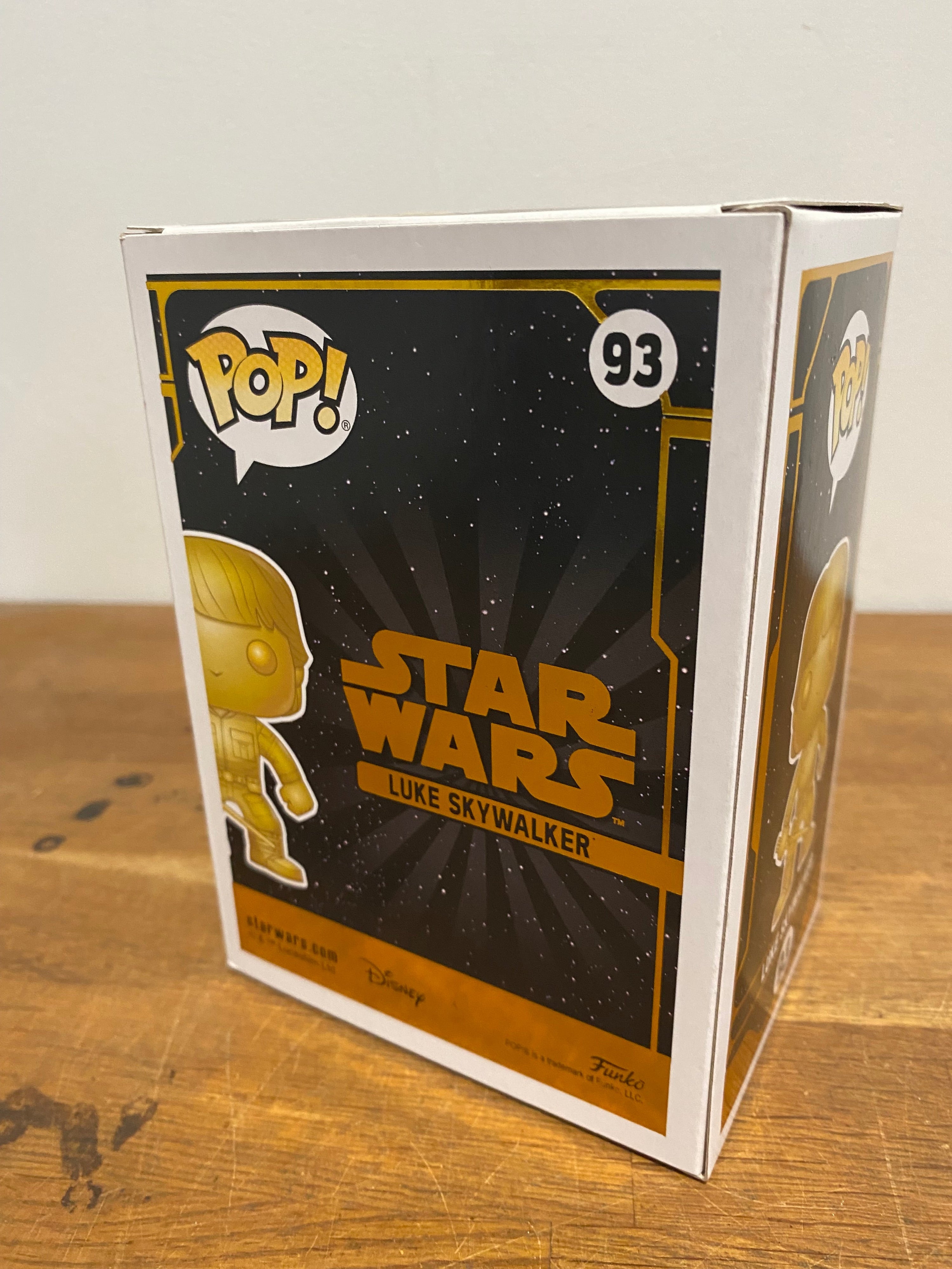 Funko Pop Star Wars Special Edition Luke Skywalker #93 Bobble Head