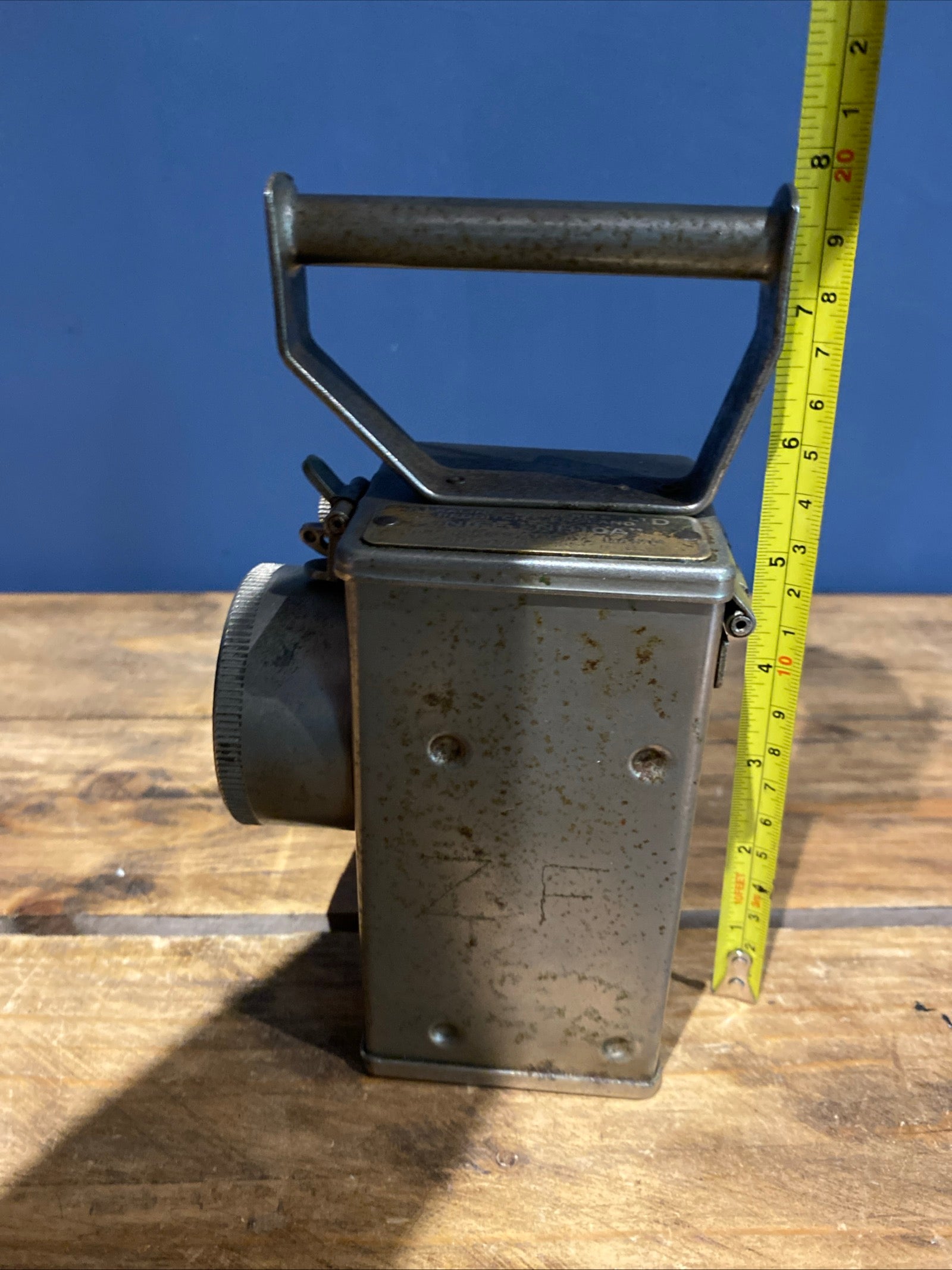 Vintage Battery Miners Lamp Nife , NH10A
