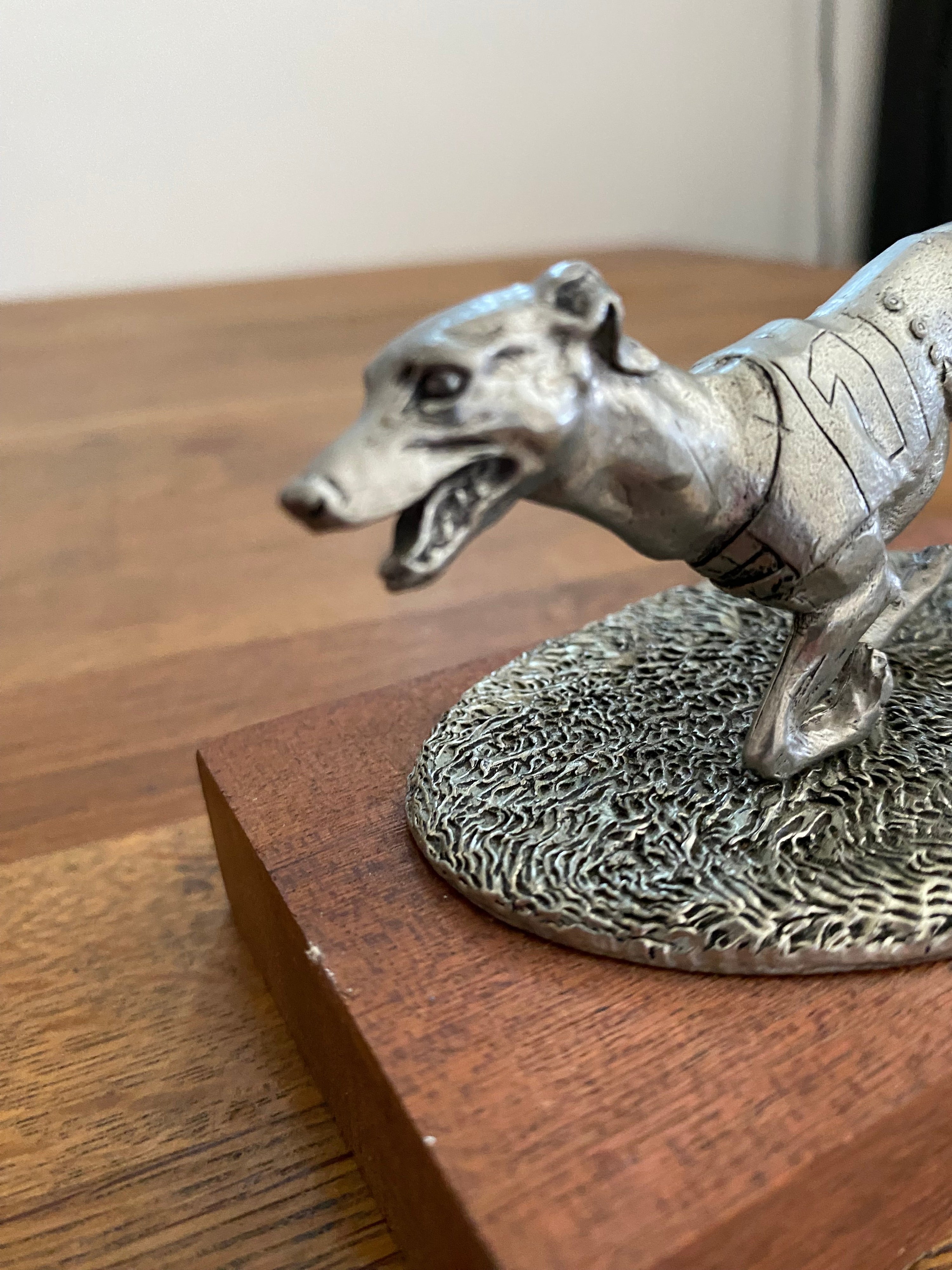 Vintage Ladbrokes Crayford Stadium 1998 , Greyhound Trophy ( Dog Called Rocket?)