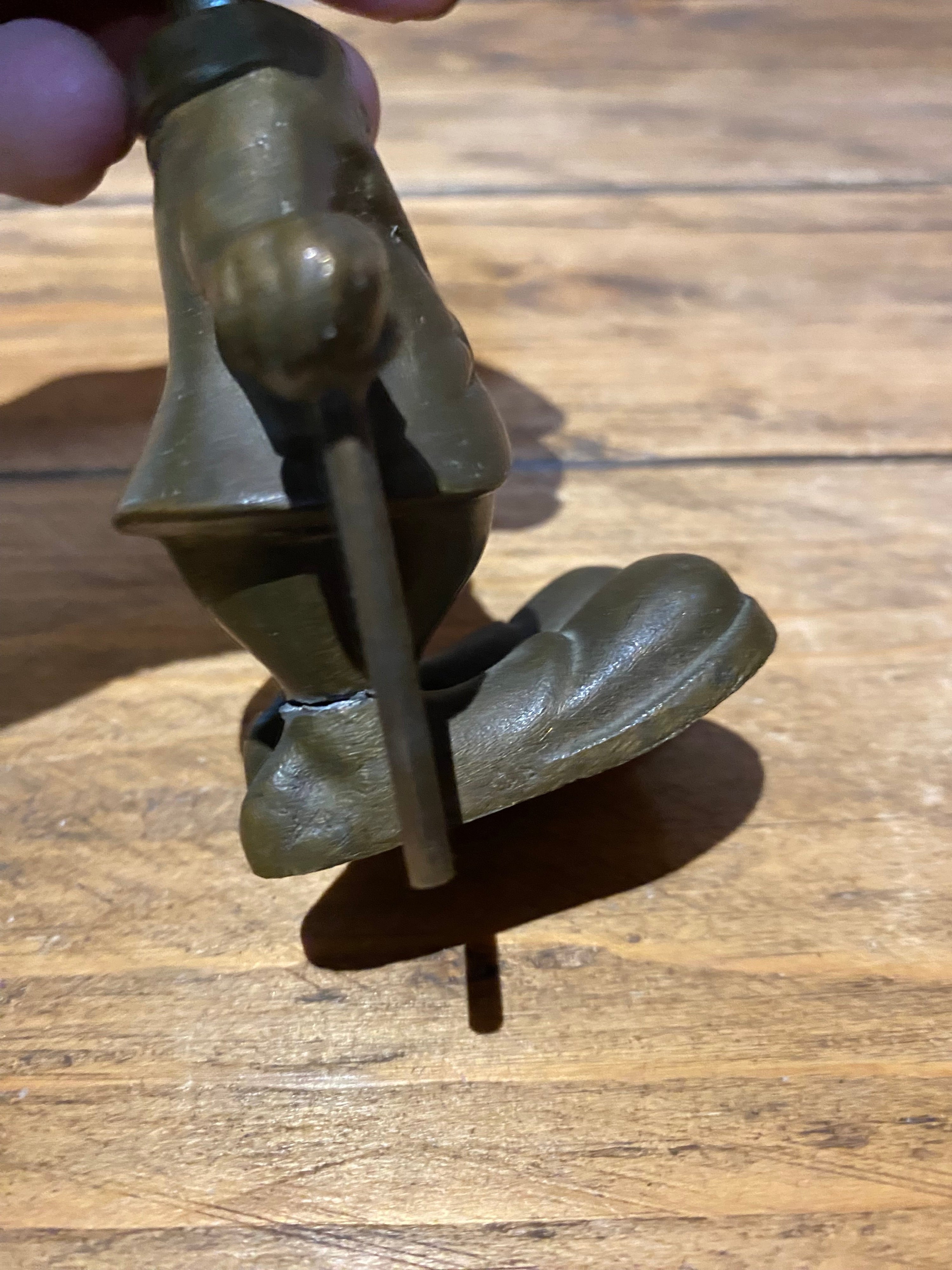 Unusual Diddy Man Bronze Figure | Wilson Fox Antiques