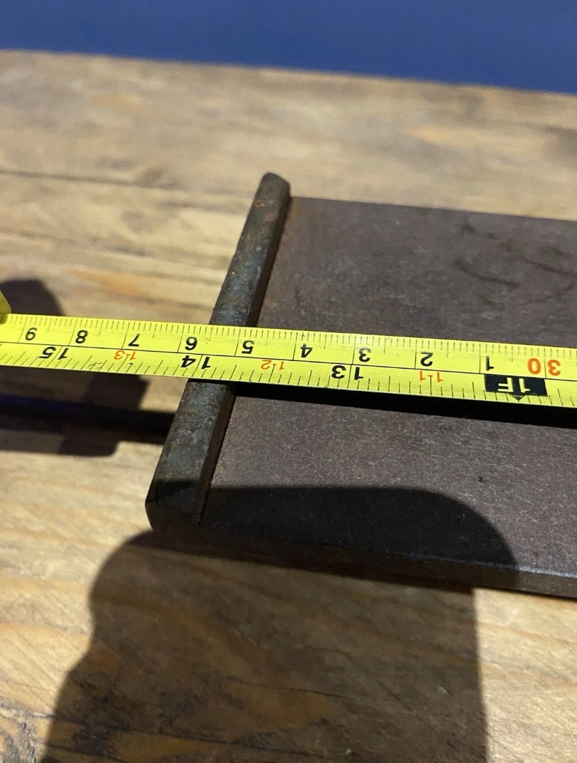 Vintage Possibly Military Cast Bench Balance Scales , KS1 Scales