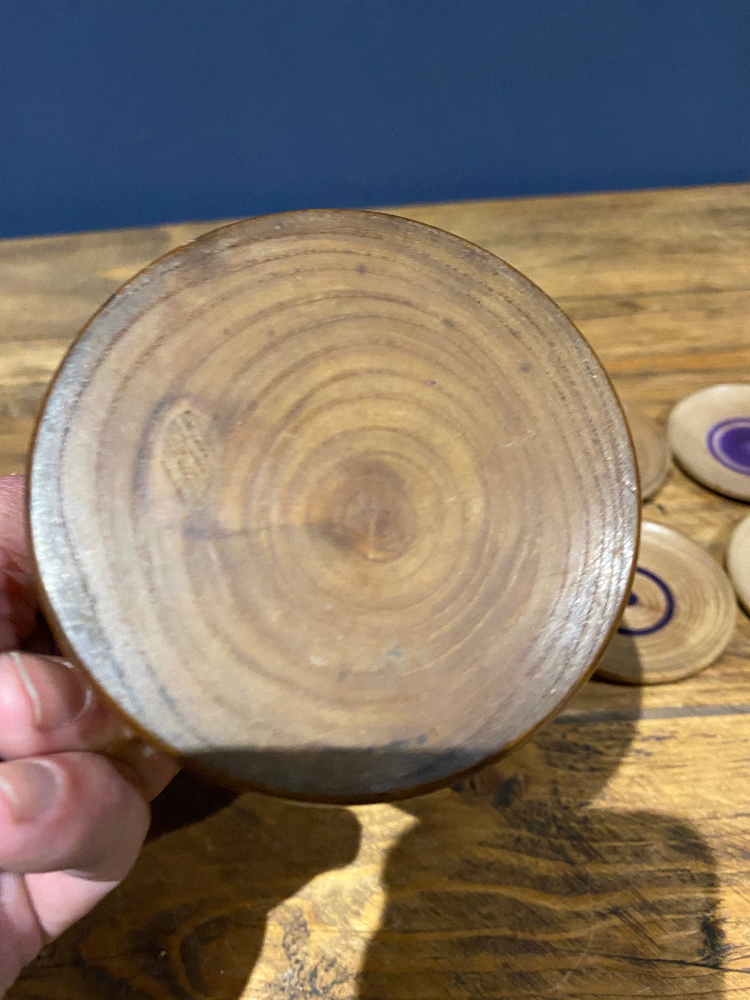 Vintage Turned Wood Oriental / Asian Game.
