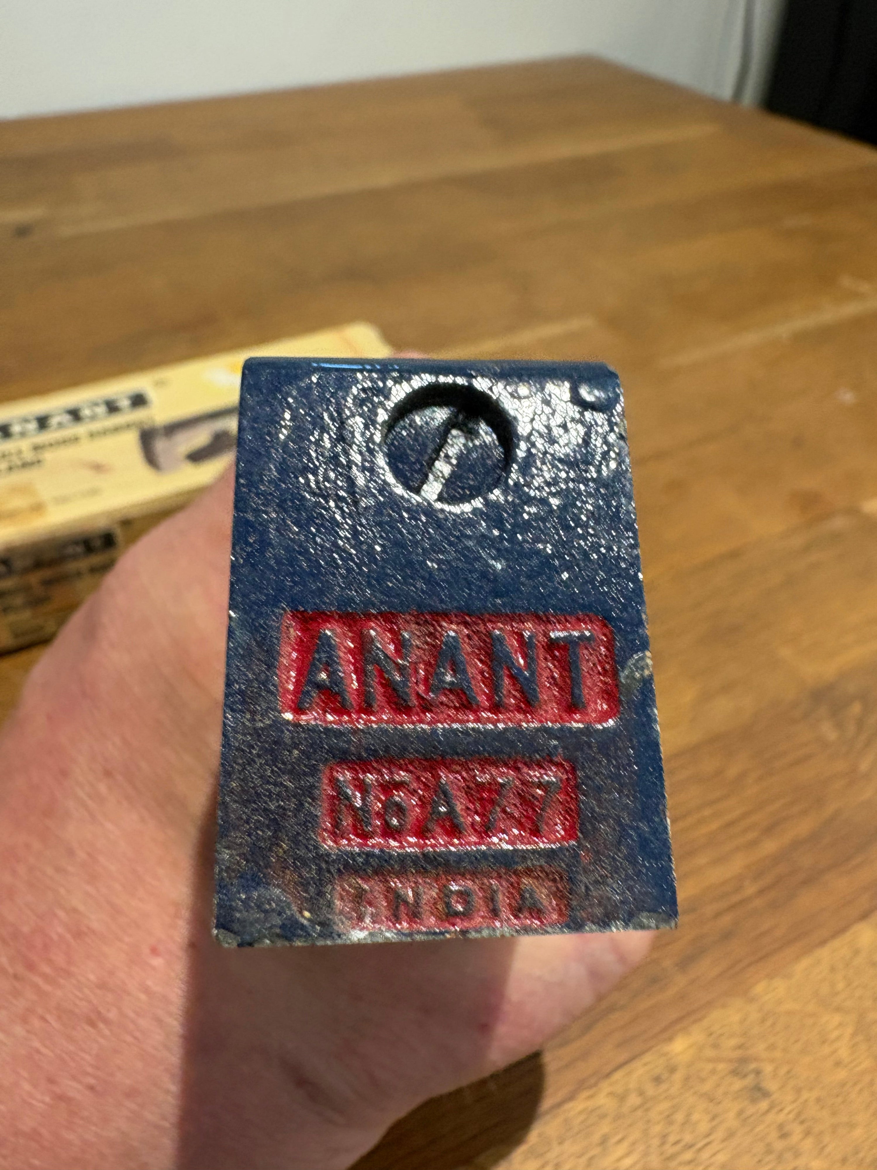 Vintage Anant Bull Nose Rabbet Plane