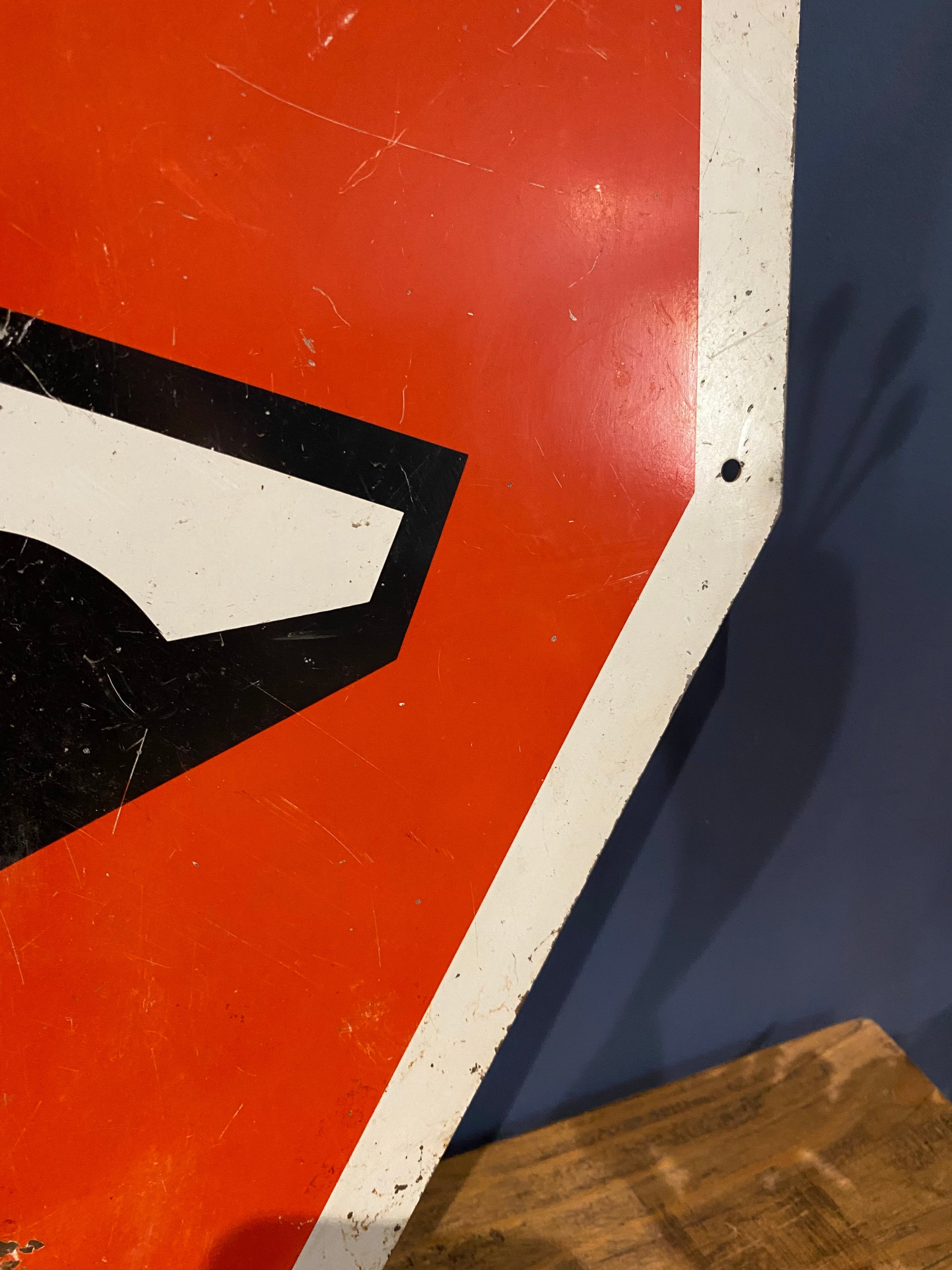 Large LTS Protection Metal Sign , Advertising Sign, Petroliana, Vintage