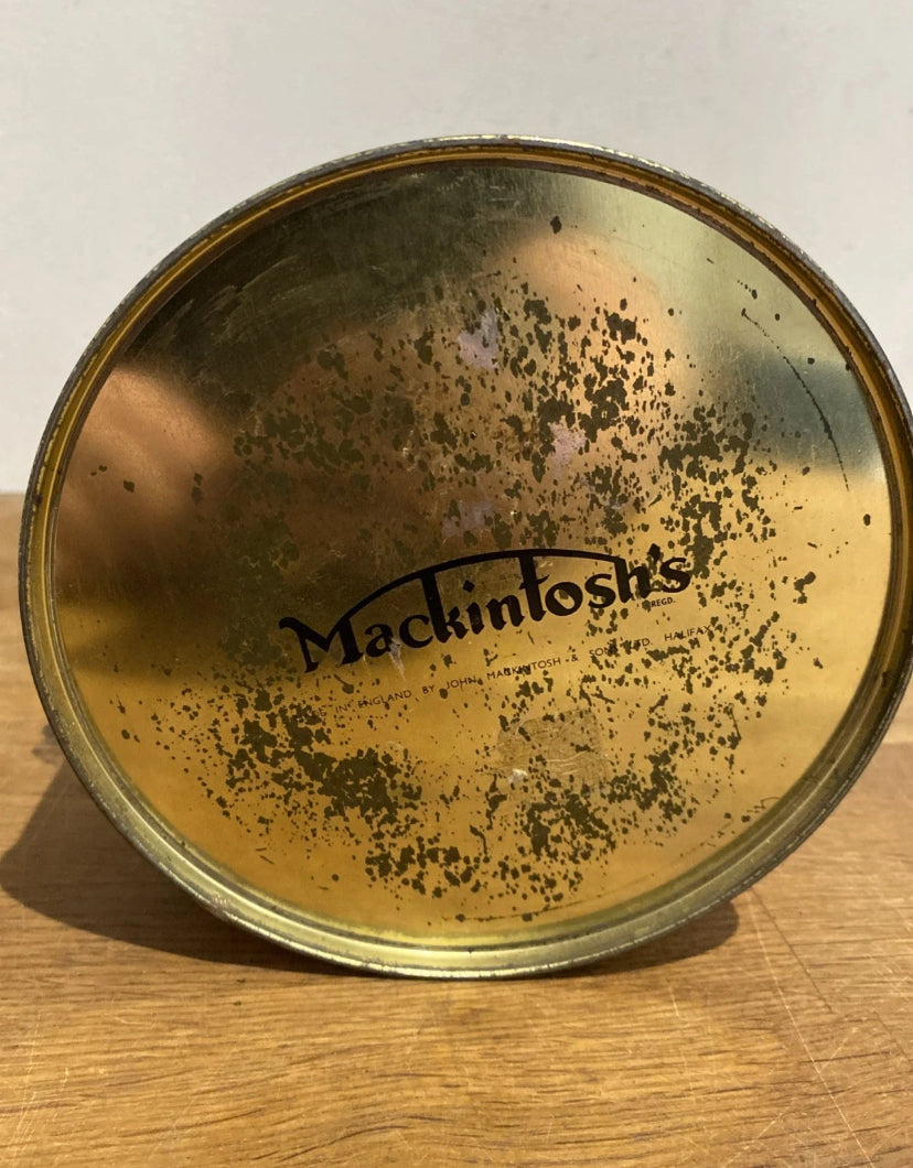 Vintage Mackintosh Toffee Tin ,