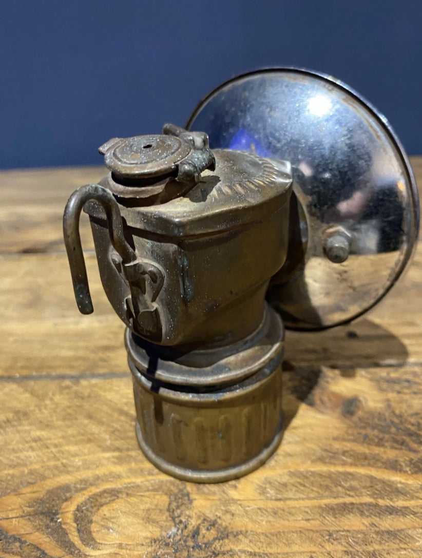 Vintage Justrite Miners Lamp , As Found
