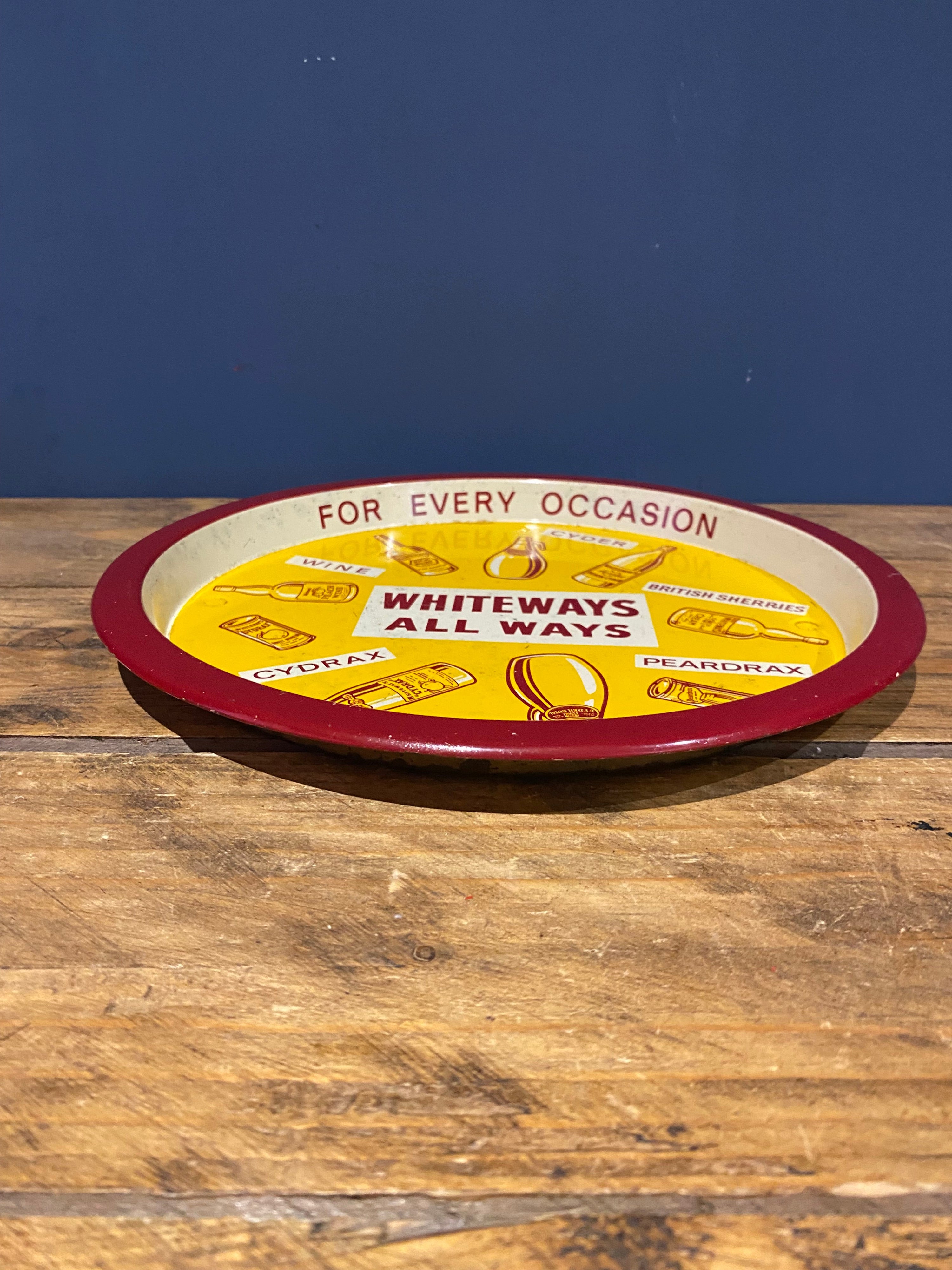 Early Vintage Rare Whiteways , All Ways , Drinks Tray.