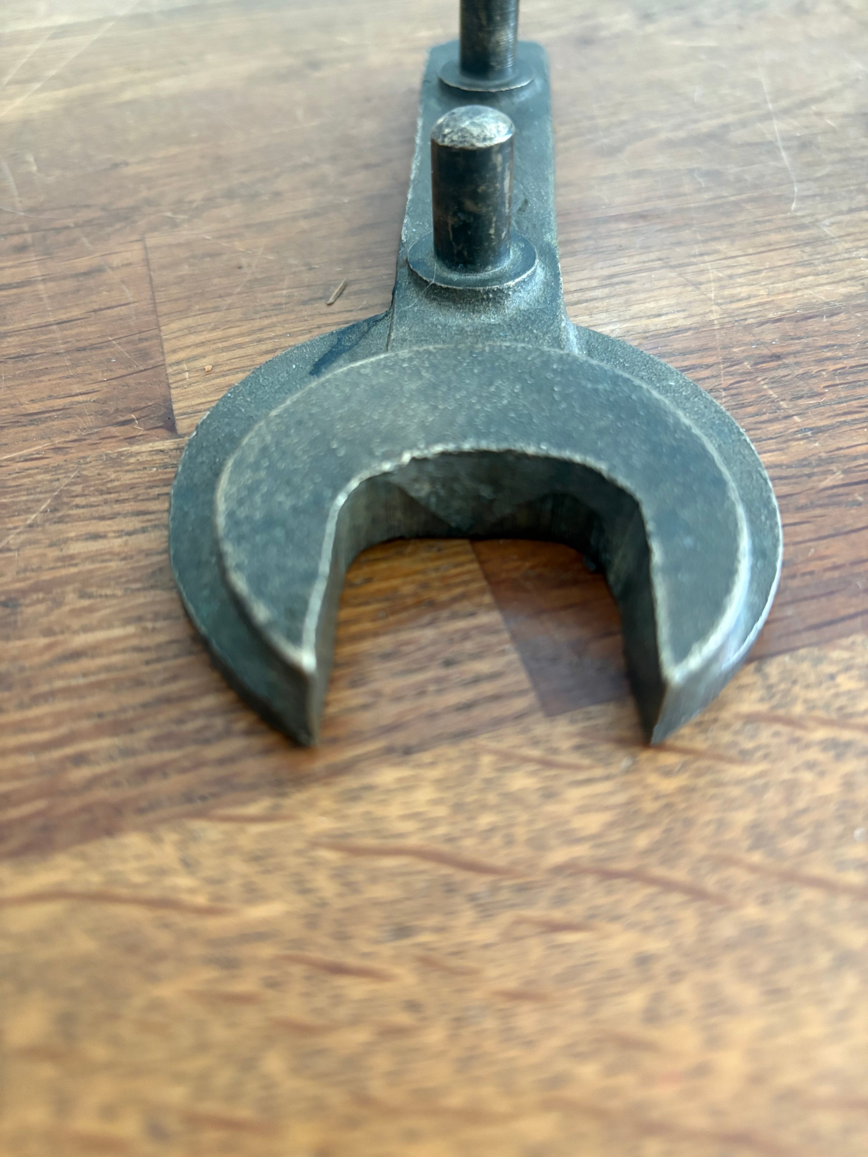 Unusual And Rare Coca Cola Barrel Spanner / Mechanic Spanner In Bronze