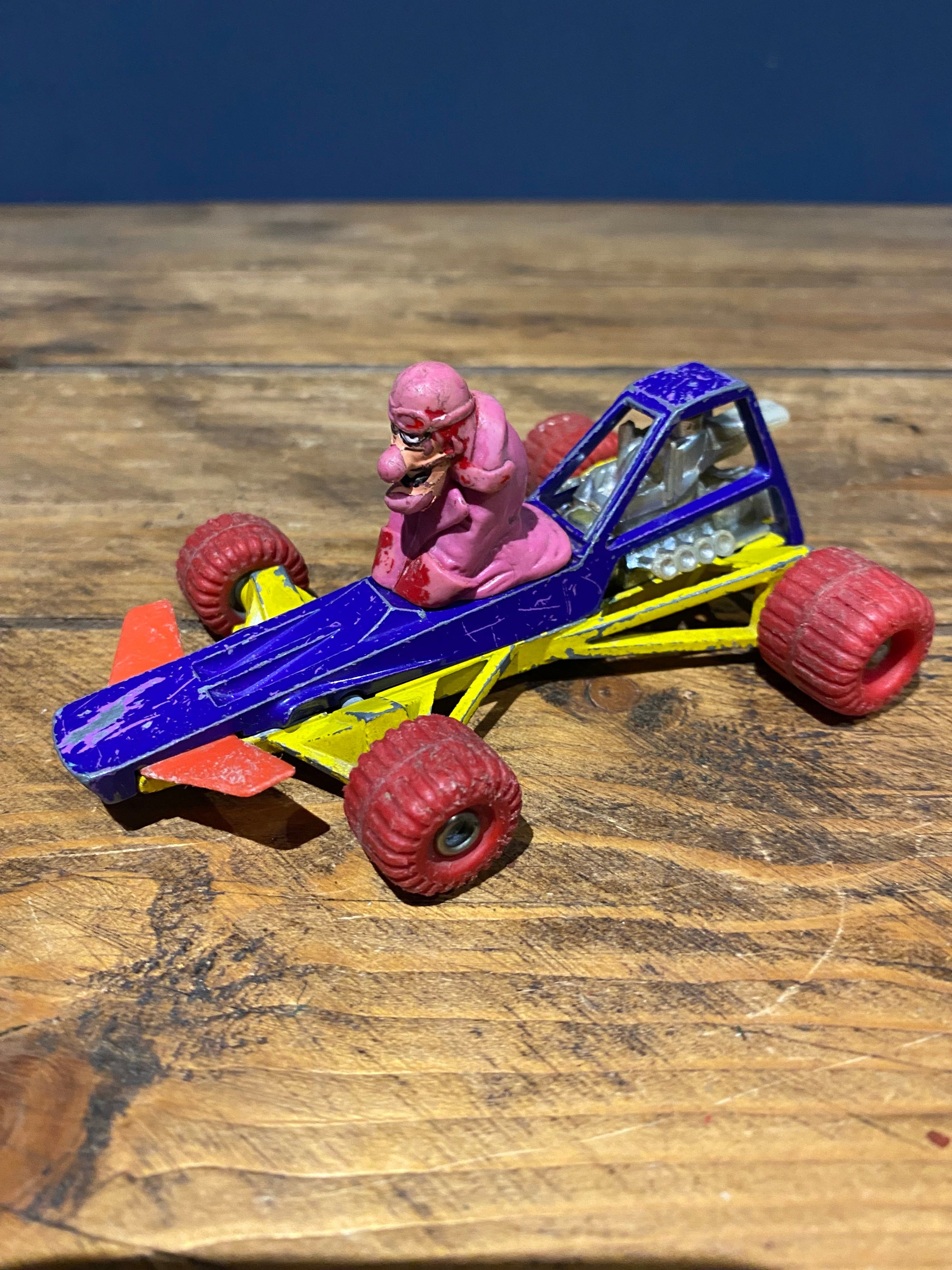Vintage Corgi Comics Dick Dastardly Racer toy car , 1970’s