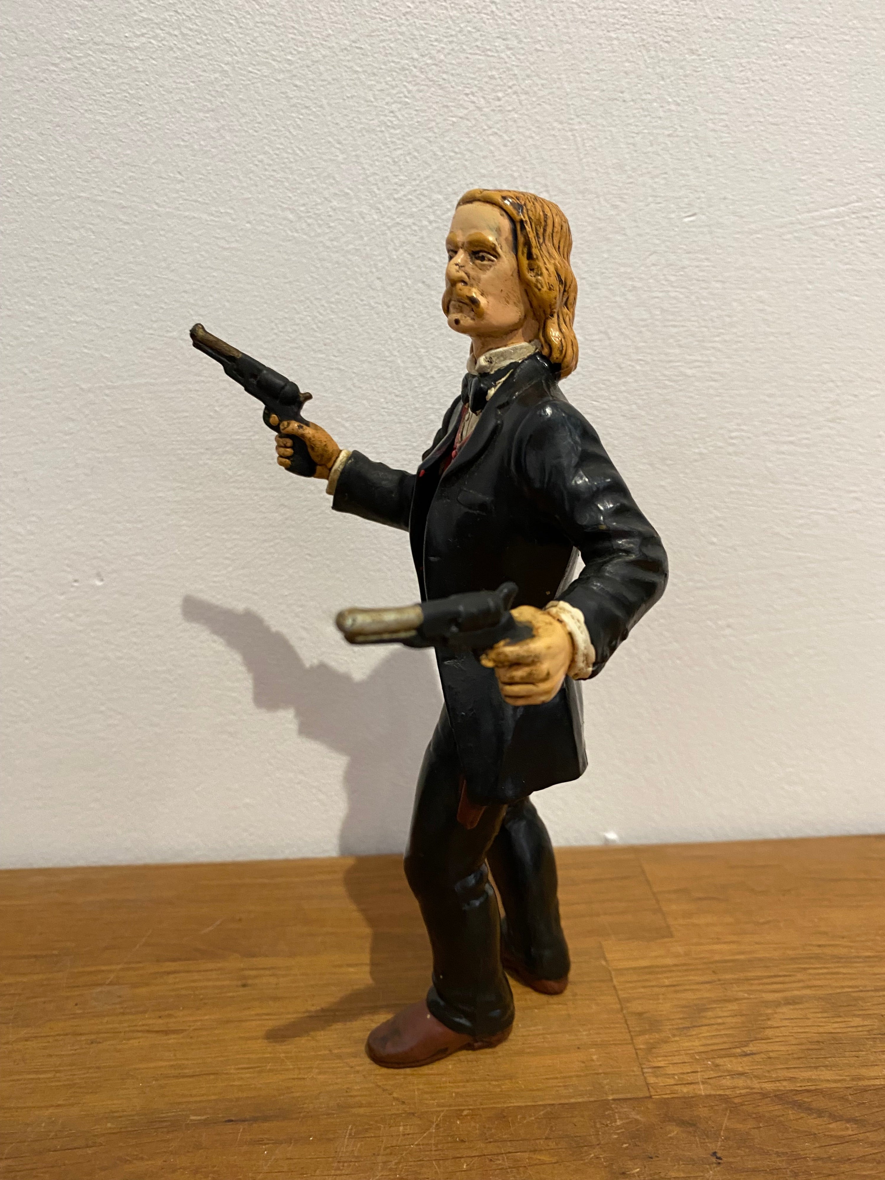 Vintage Comansi Wild West Series Wild Bill Hickok 7inch Plastic Figure