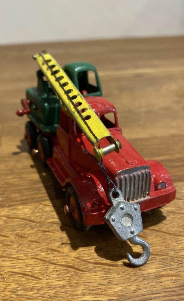 Rare Vintage Crescent Toys Diecast Truck Crane