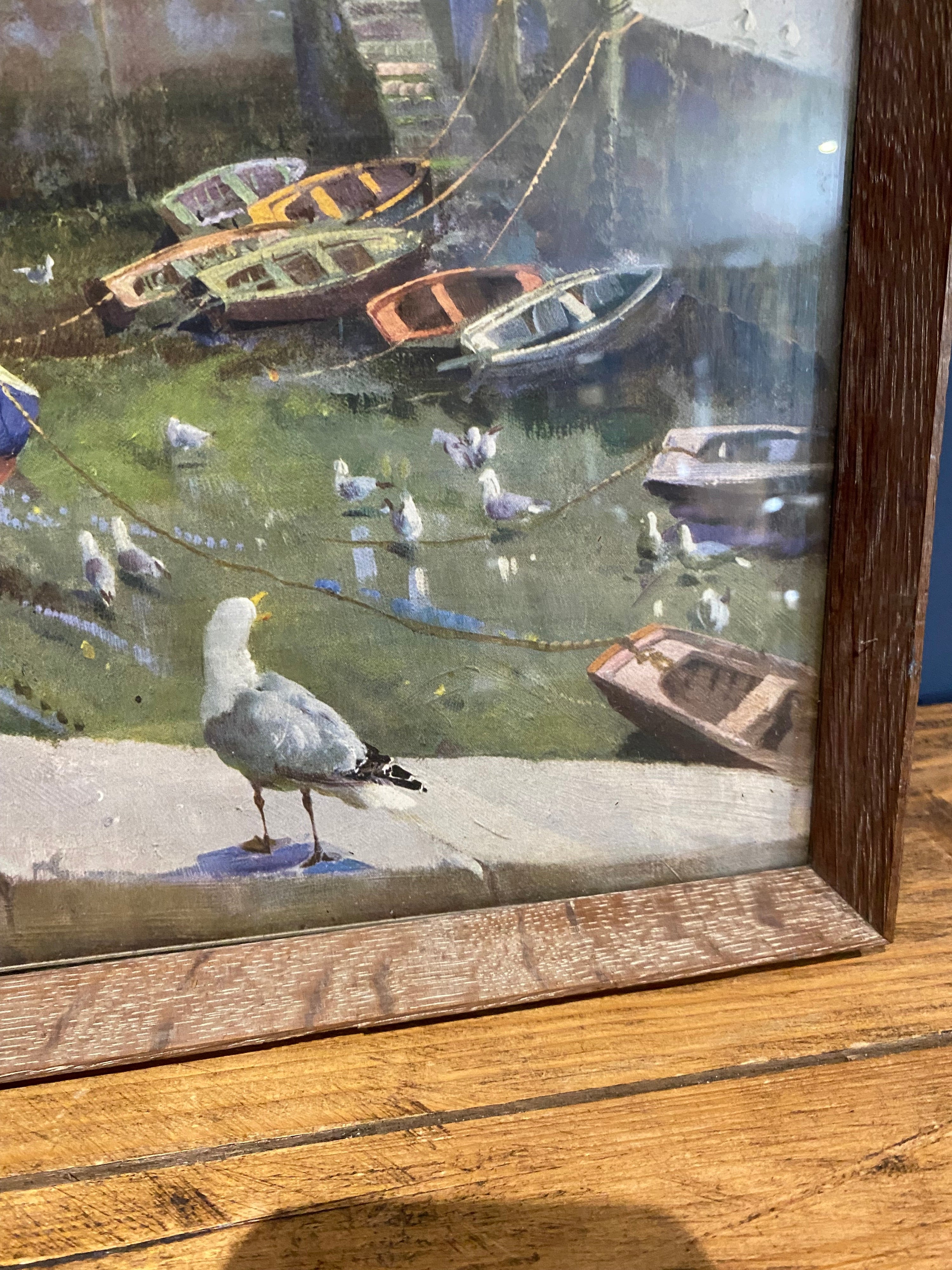 Vintage Vernon Ward Seaside Print.