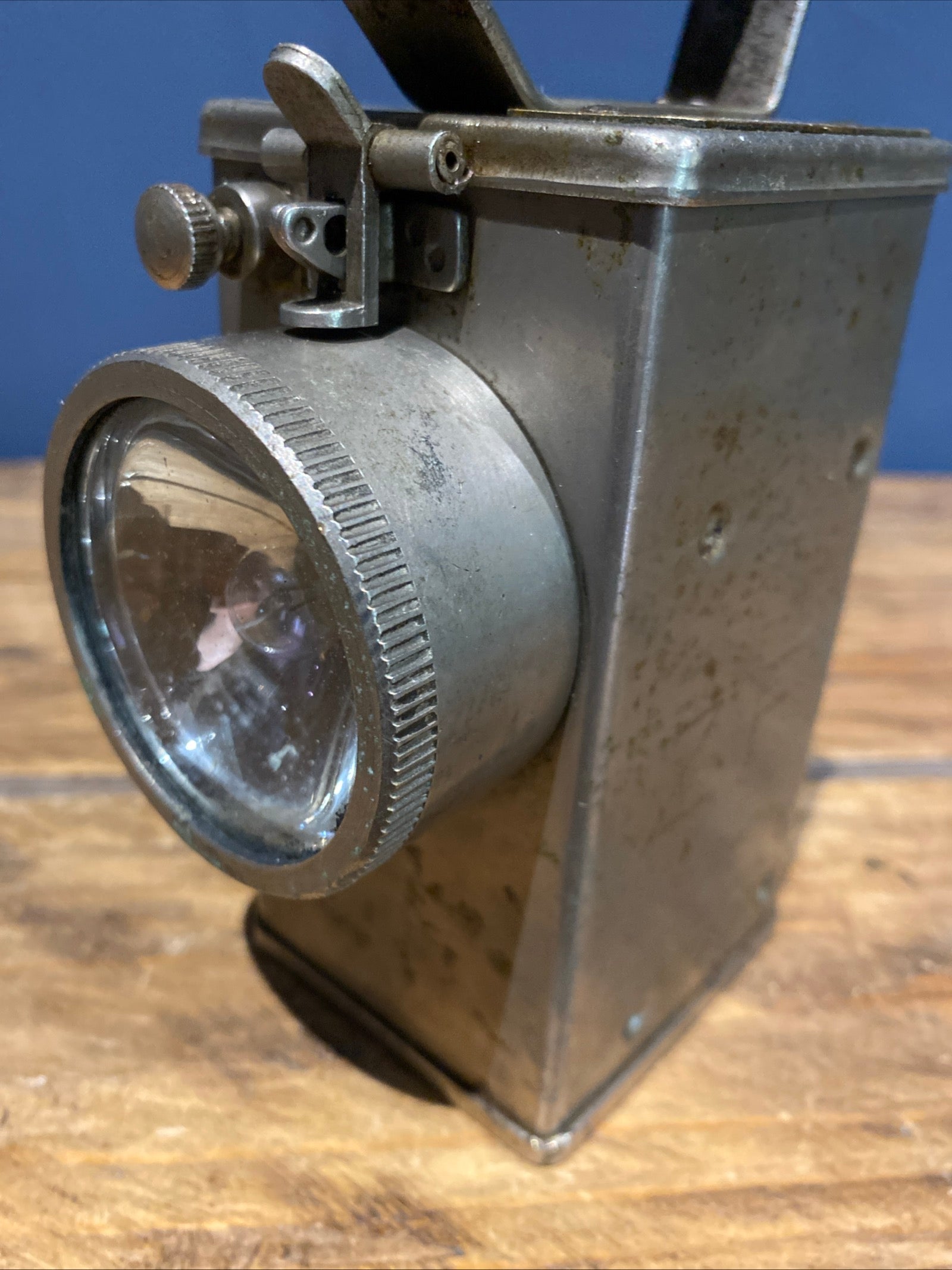 Vintage Battery Miners Lamp Nife , NH10A