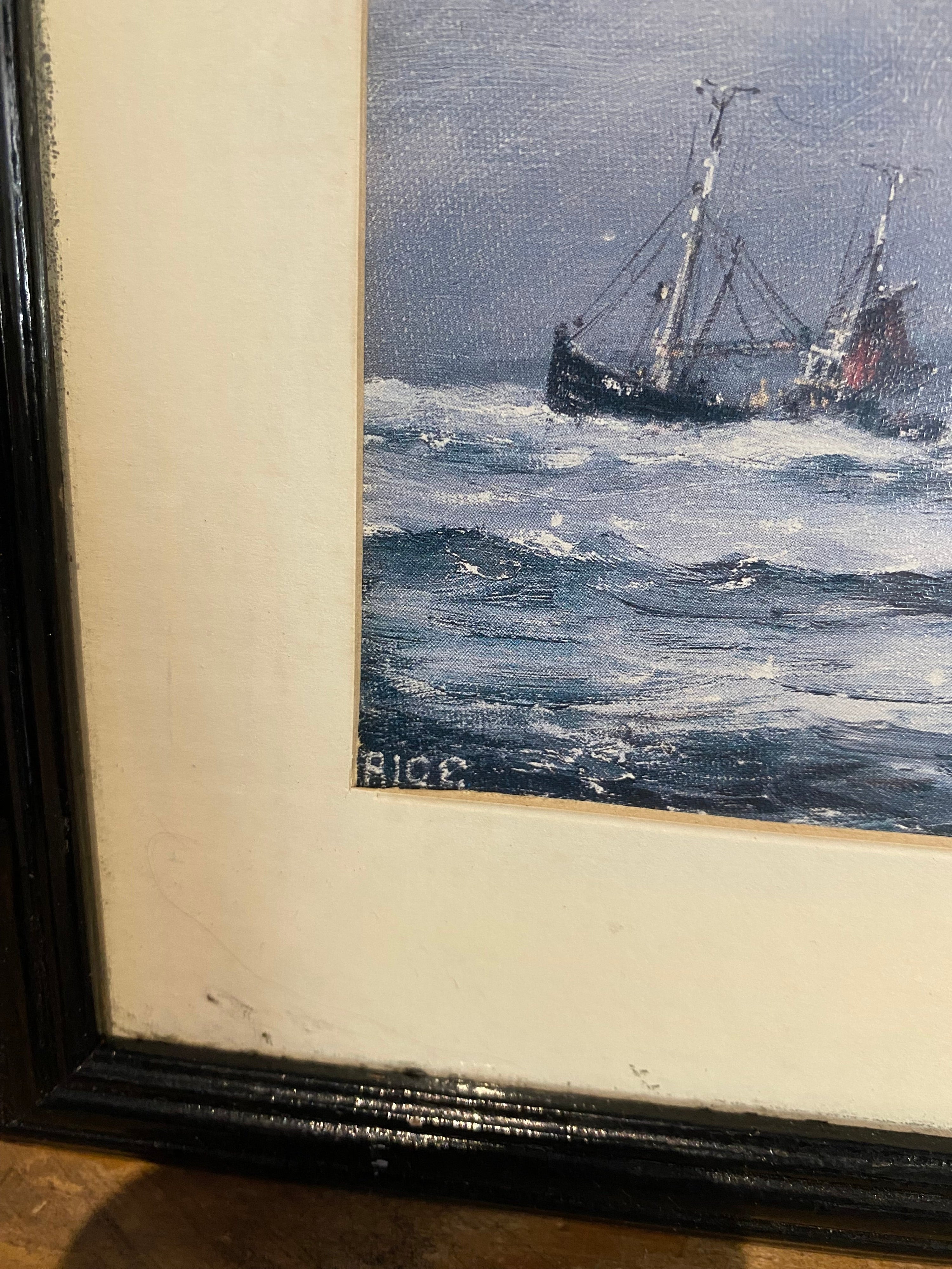 Jack Rigg Maritime Harbour Scene Print