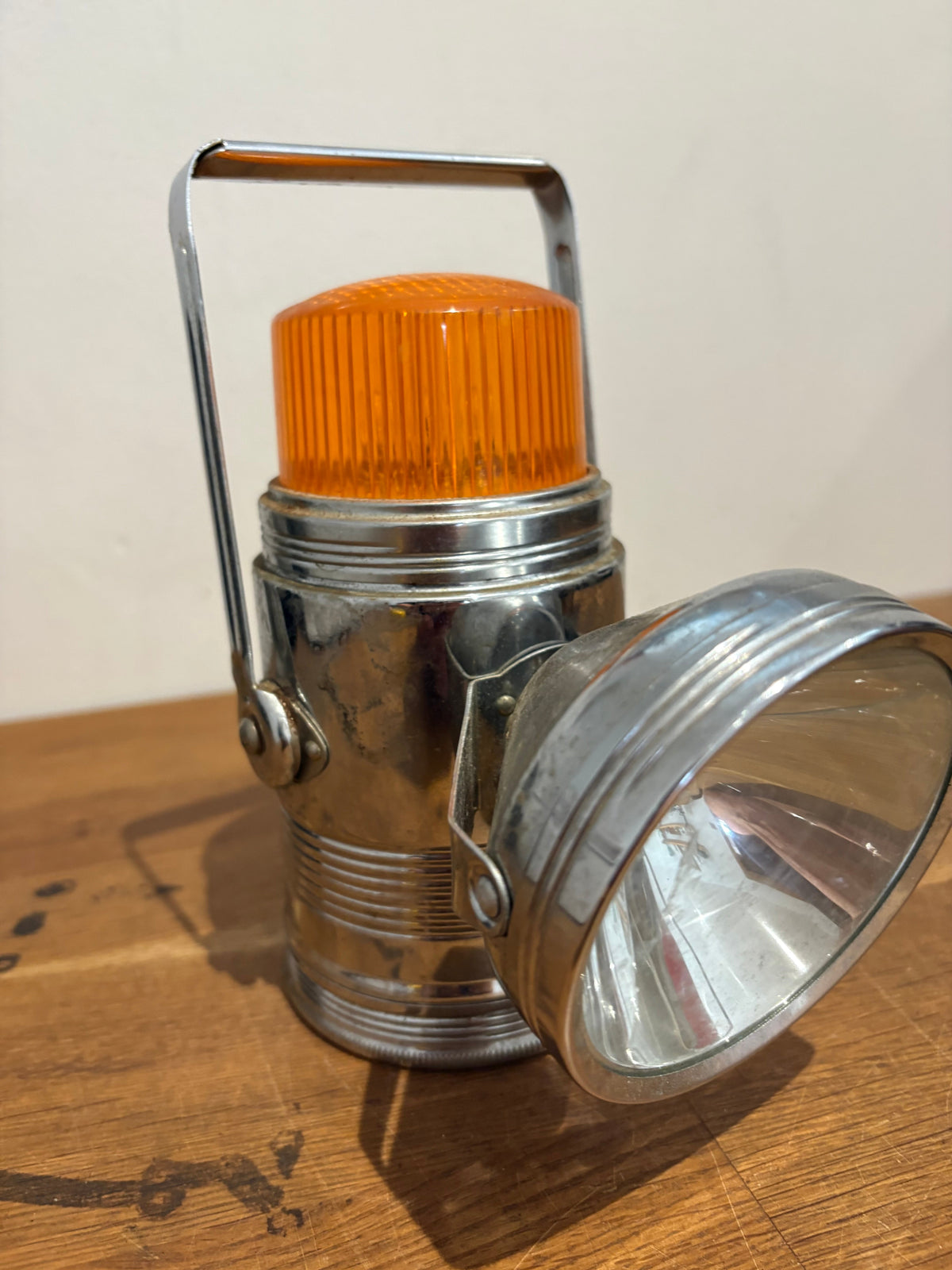 Pair Of Vintage Pifco Motoring Lamps / Torches / Camping Lamps