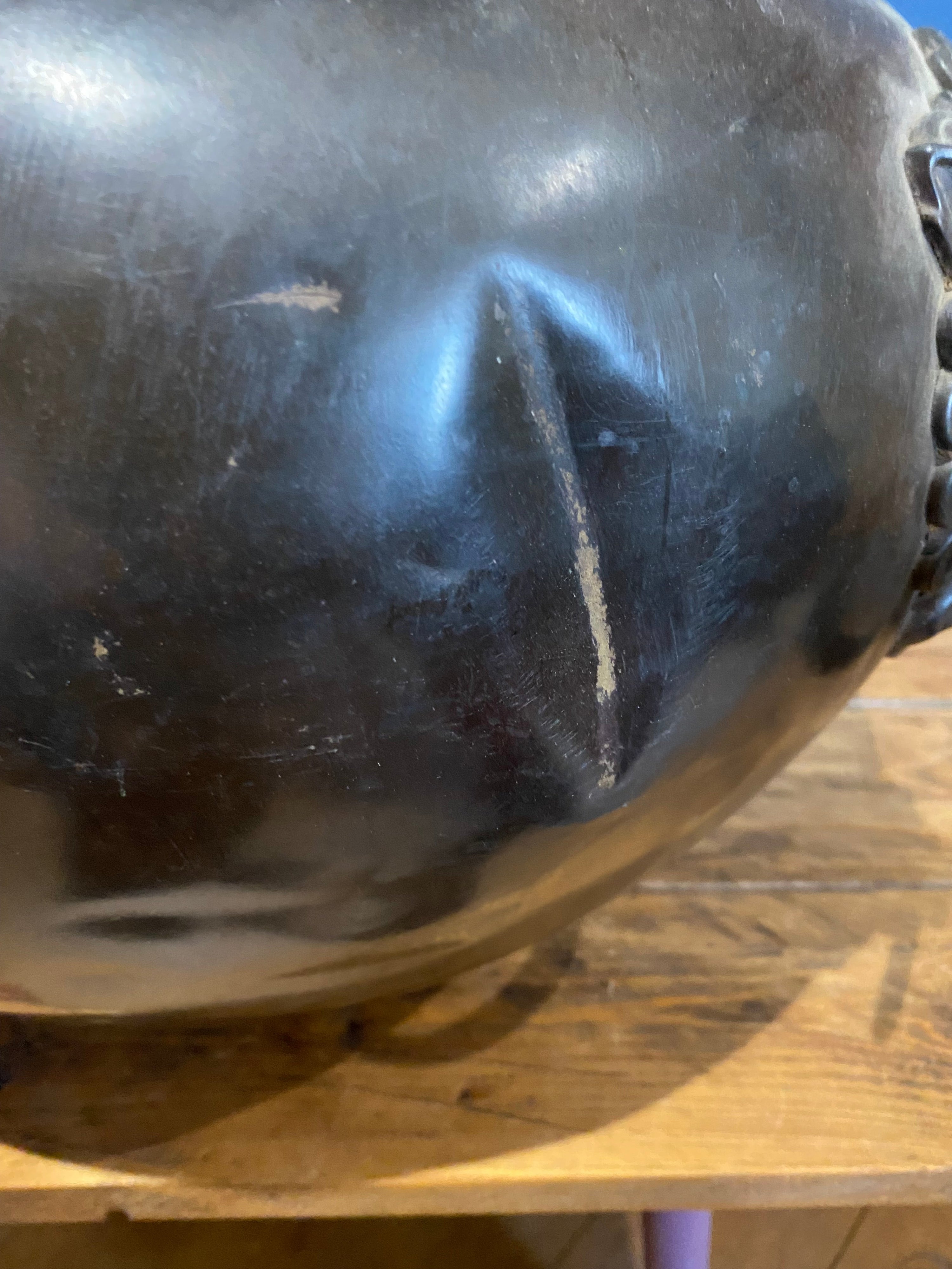 Large Antique Bronze Chinese Jardiniere Planter, Please See Photos.