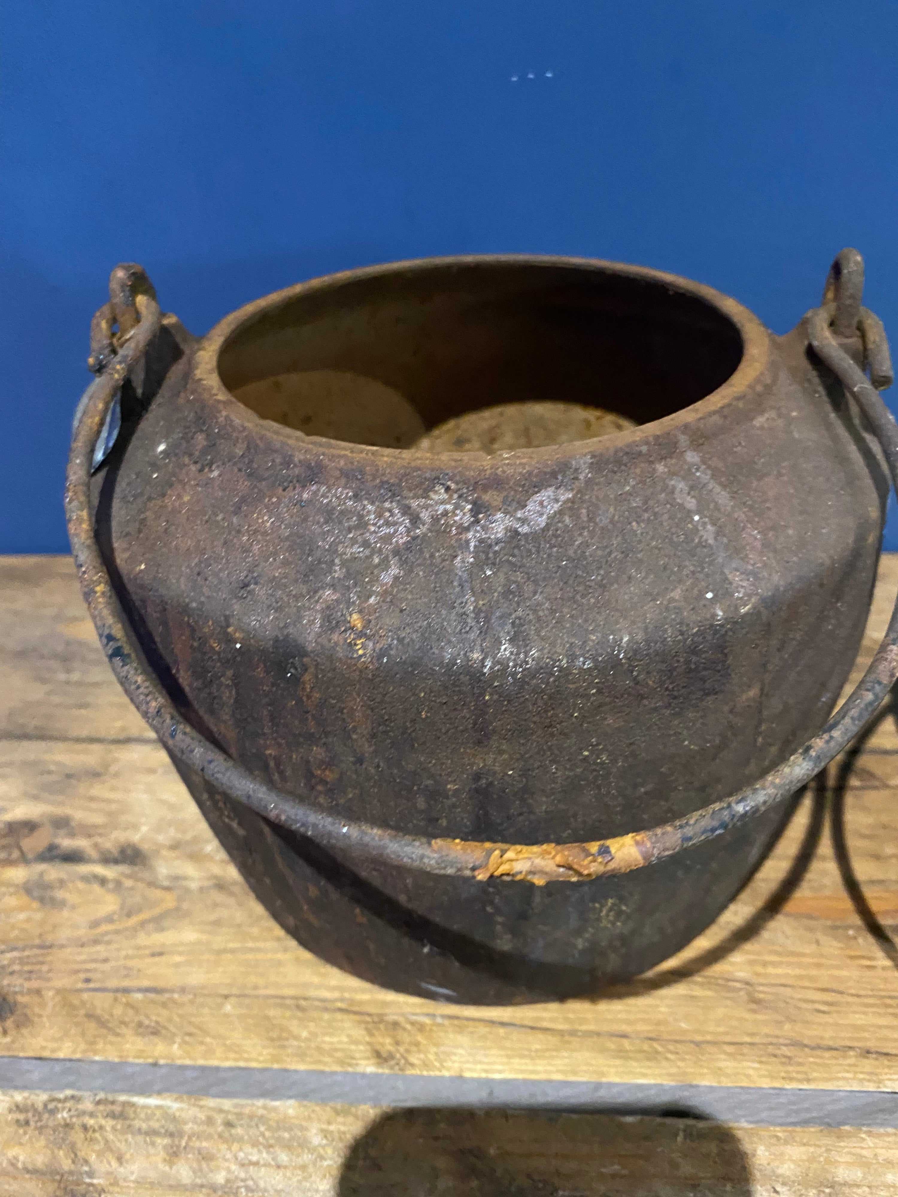 Antique/ Vintage Kenrick 2 Pint Glue Pot , As Found