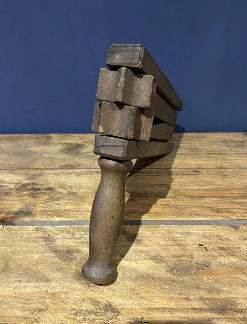 WW 2 BRITISH AIR RAID PRECAUTIONS GAS RATTLE DATED 1939 BY CLEMENTS & SONS
