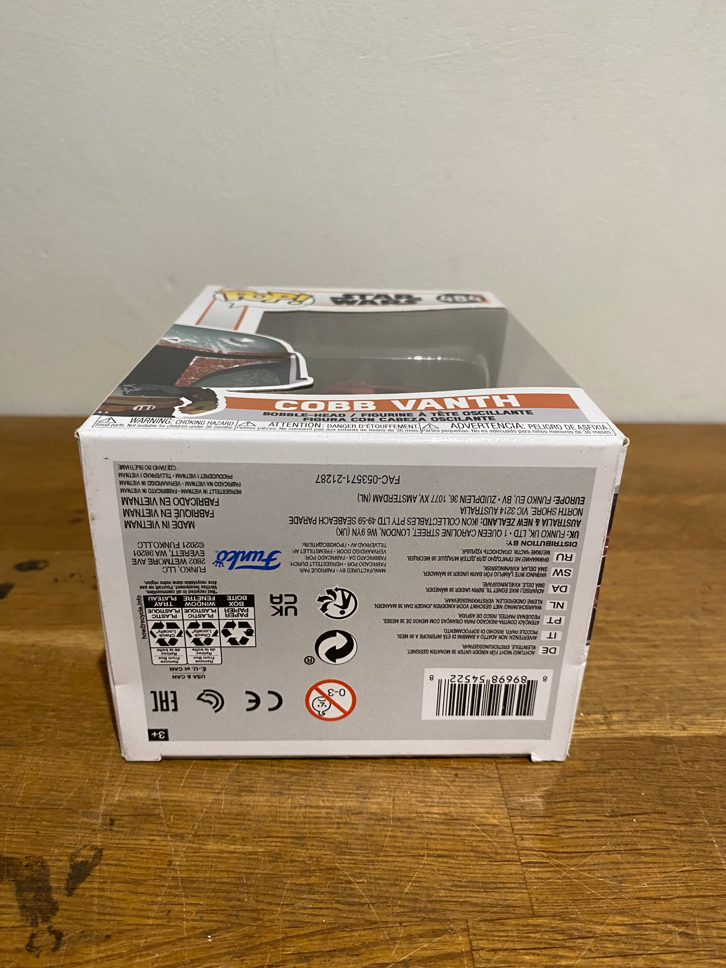Funko Pop , Star Wars , Cobb Vanth , #484