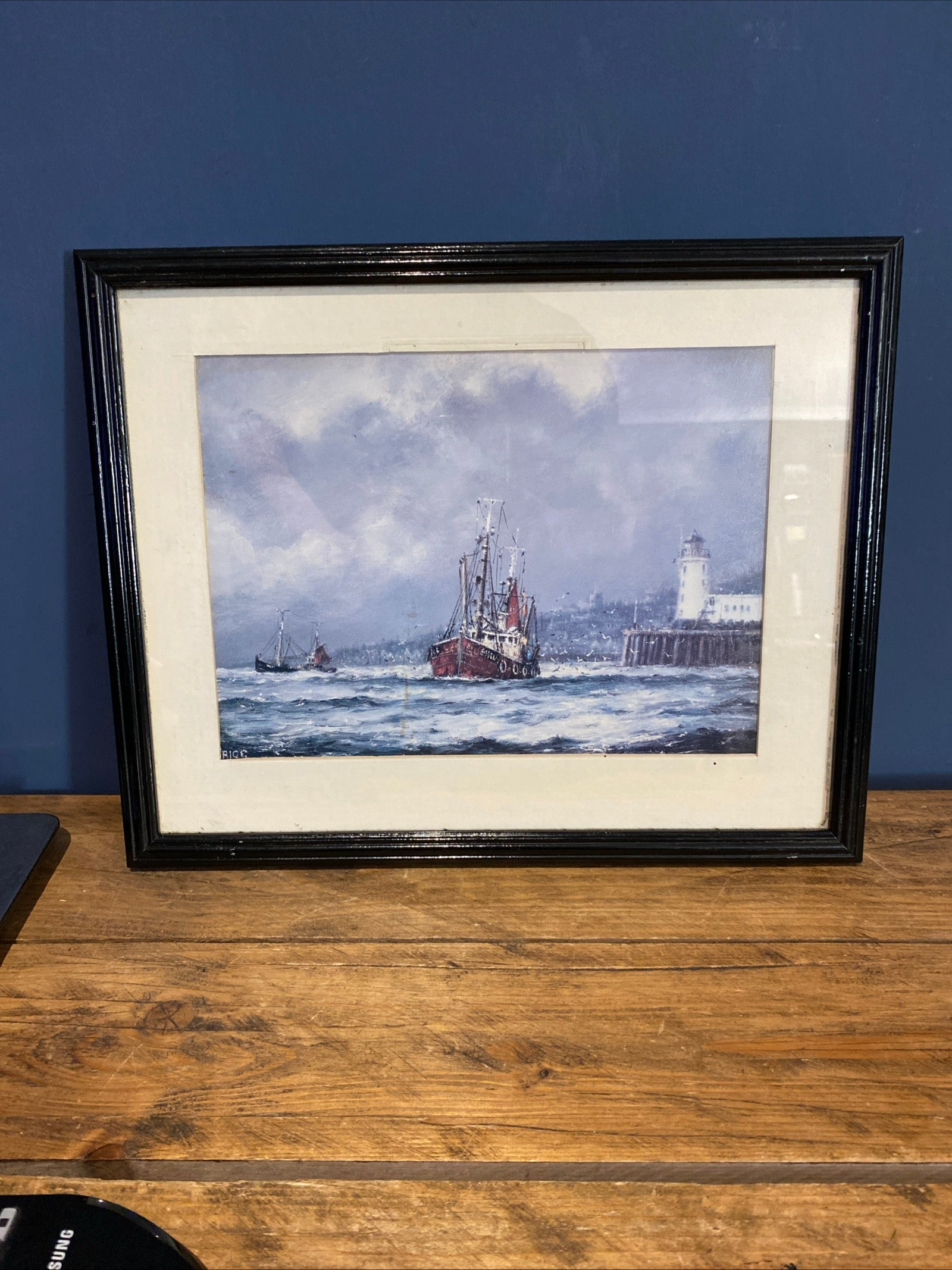Jack Rigg Maritime Harbour Scene Print