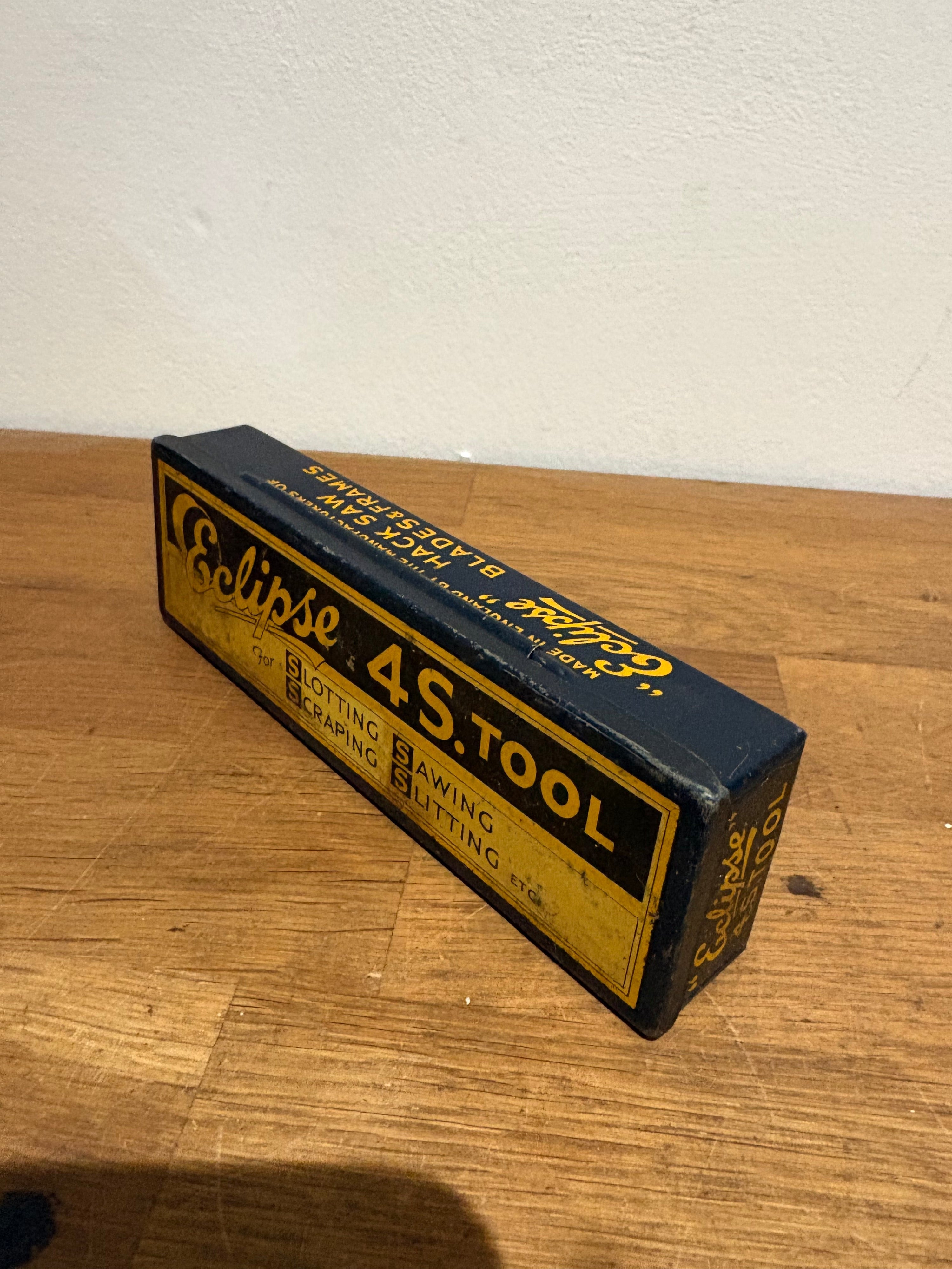 Vintage Eclipse 4S Tool.  Tin With Contents.
