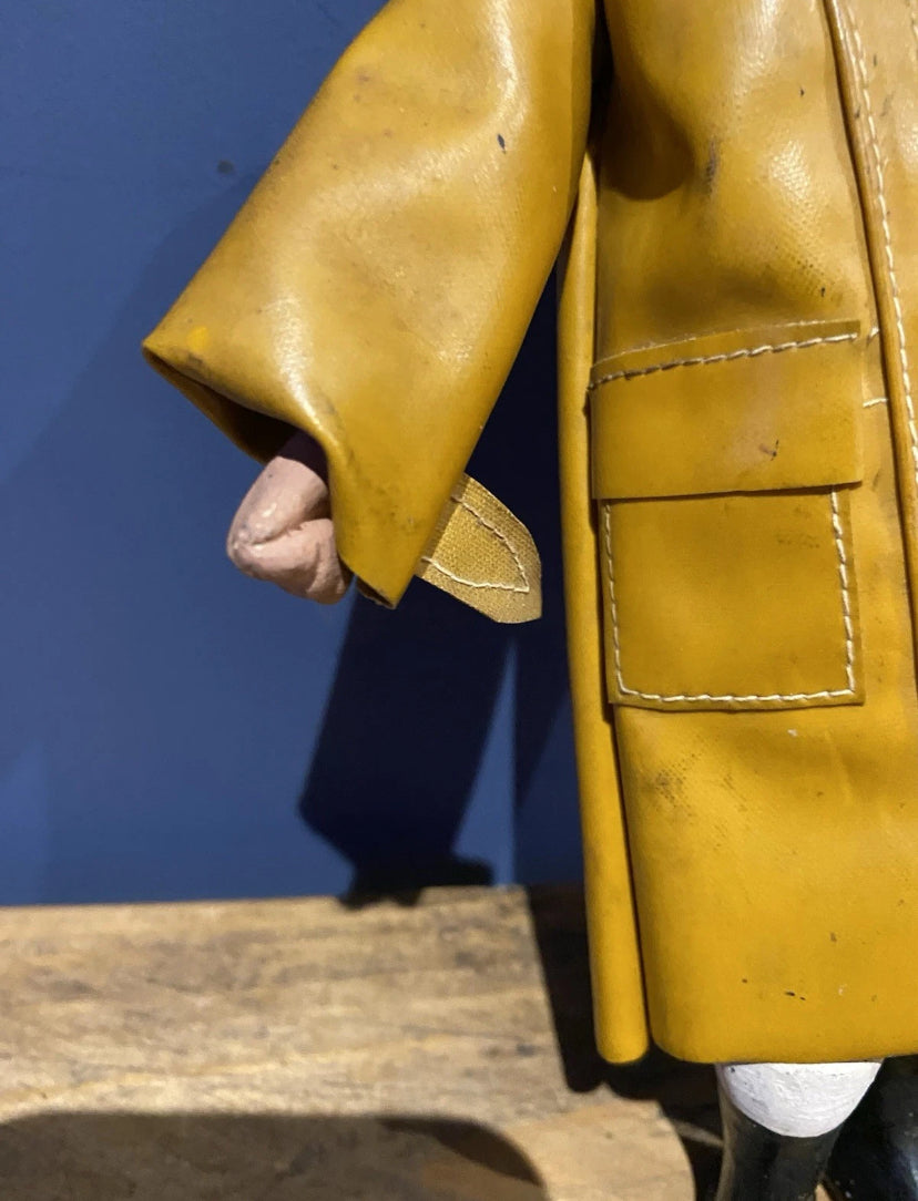 Vintage Bodinnick Ferry Handmade Figure Of A Ferryman. Unusual Collectable