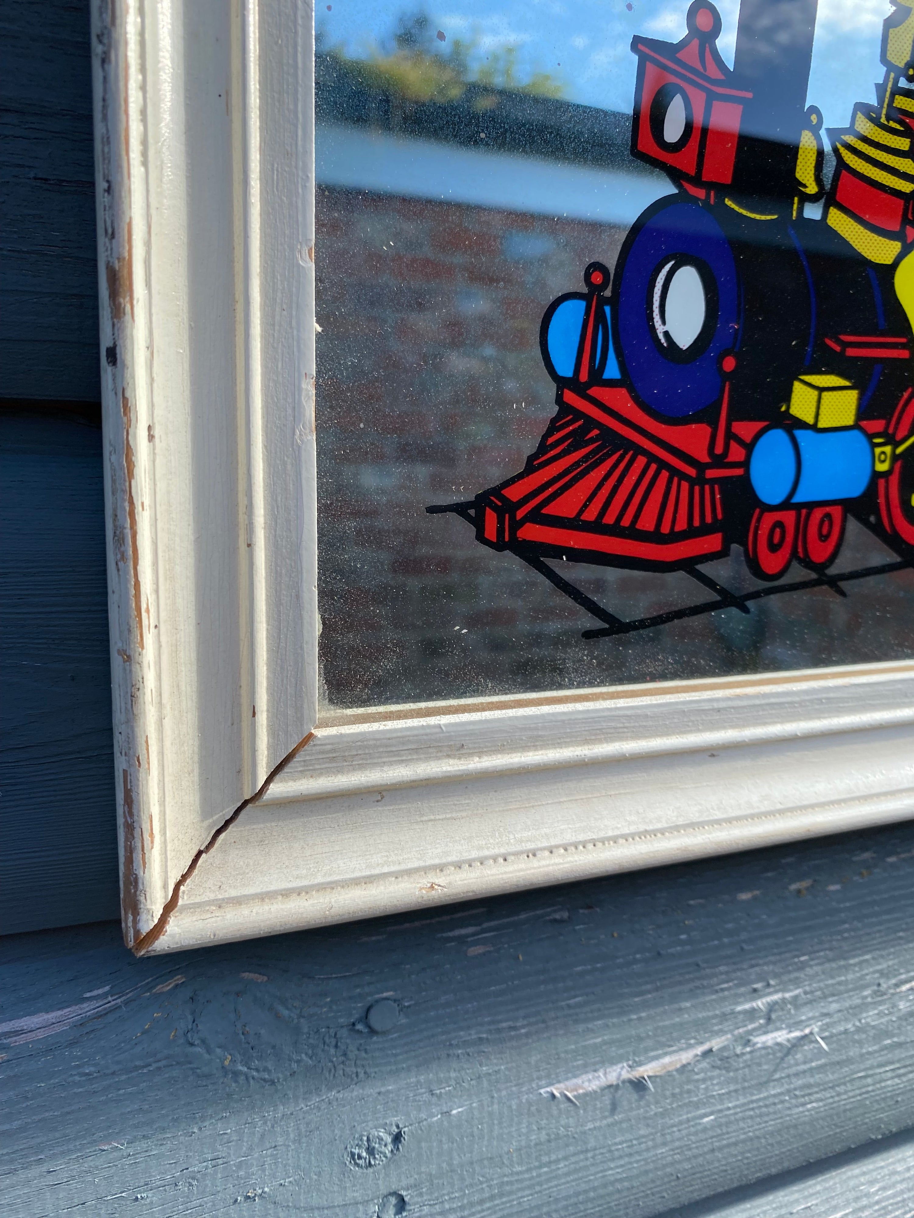 Original Vintage Walt Disney Donald Duck Mirror.