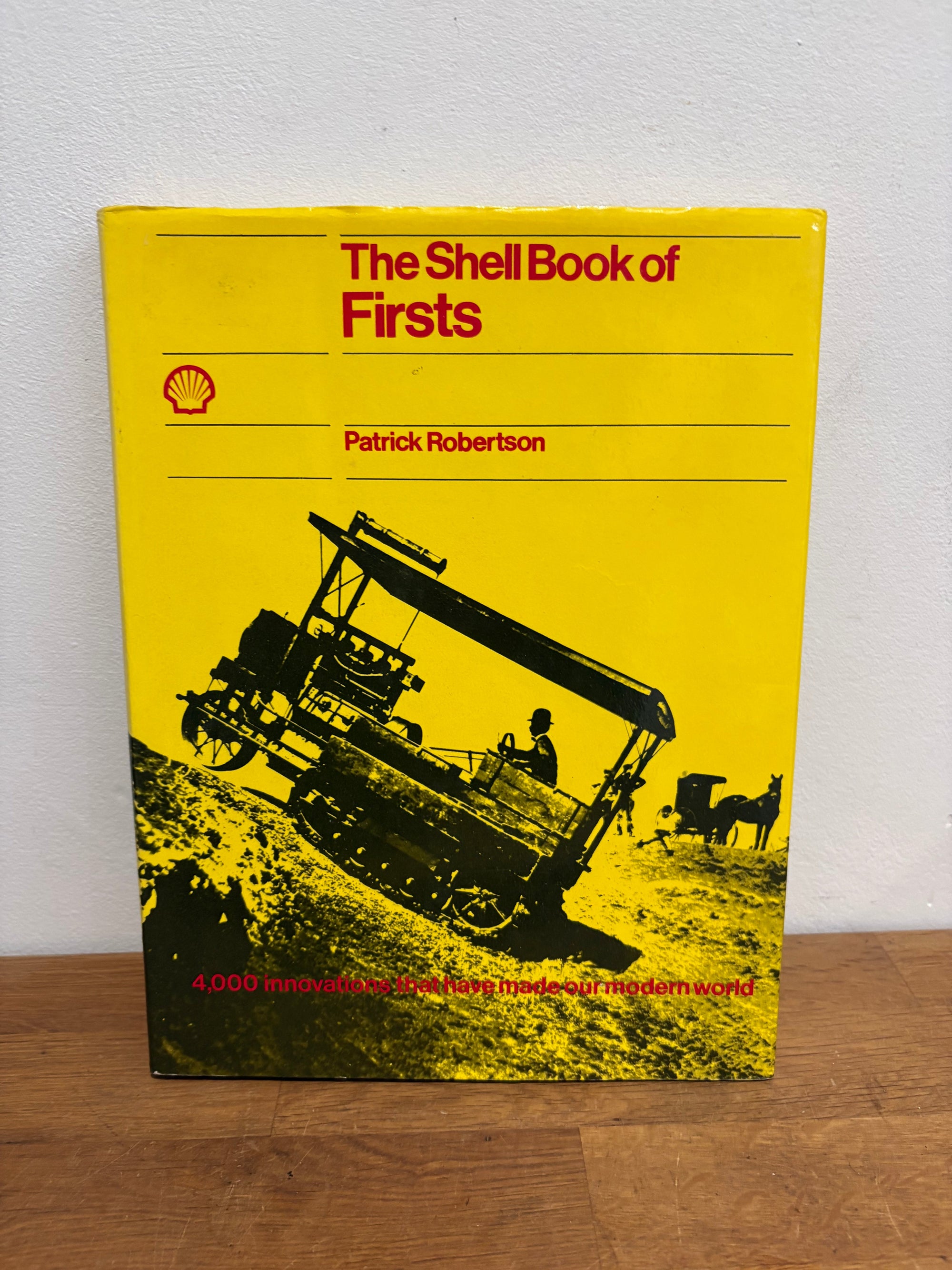 The Shell Book of Firsts , by Patrick Robertson , hardcover.1975.