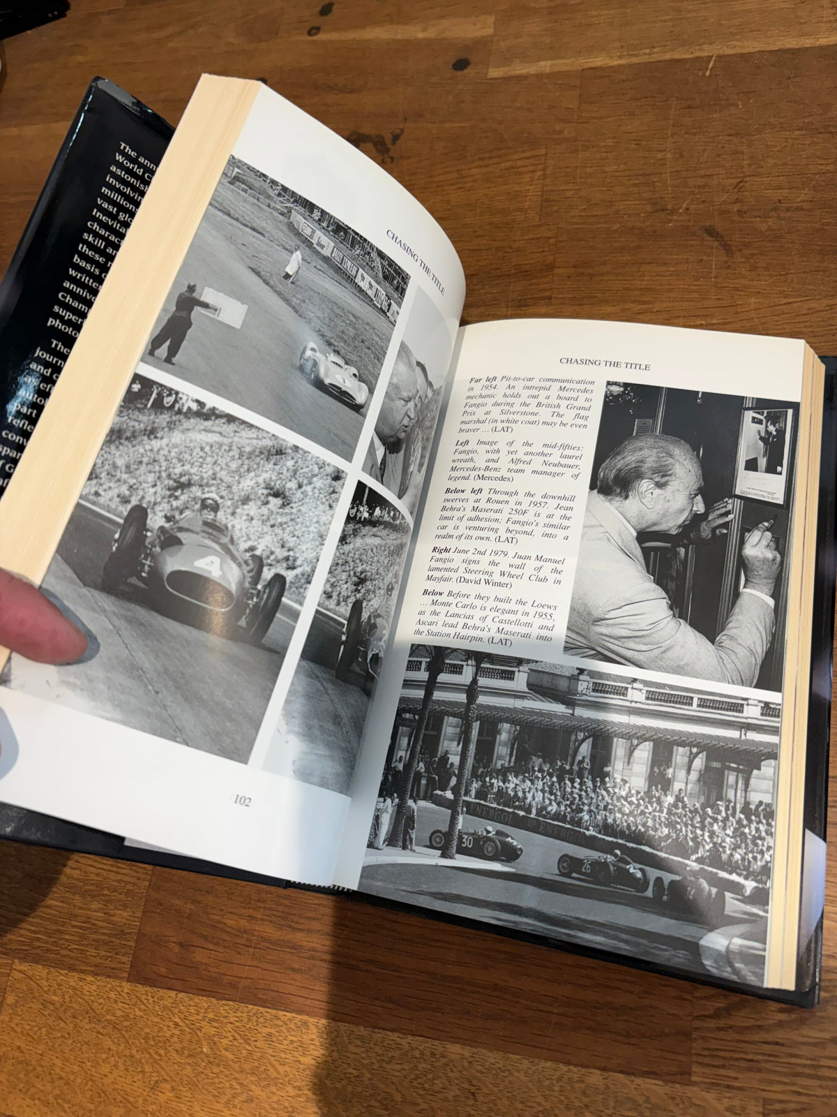 Chasing The Title, Memorable Moments From Formula One, Hardback , Nigel Roebuck