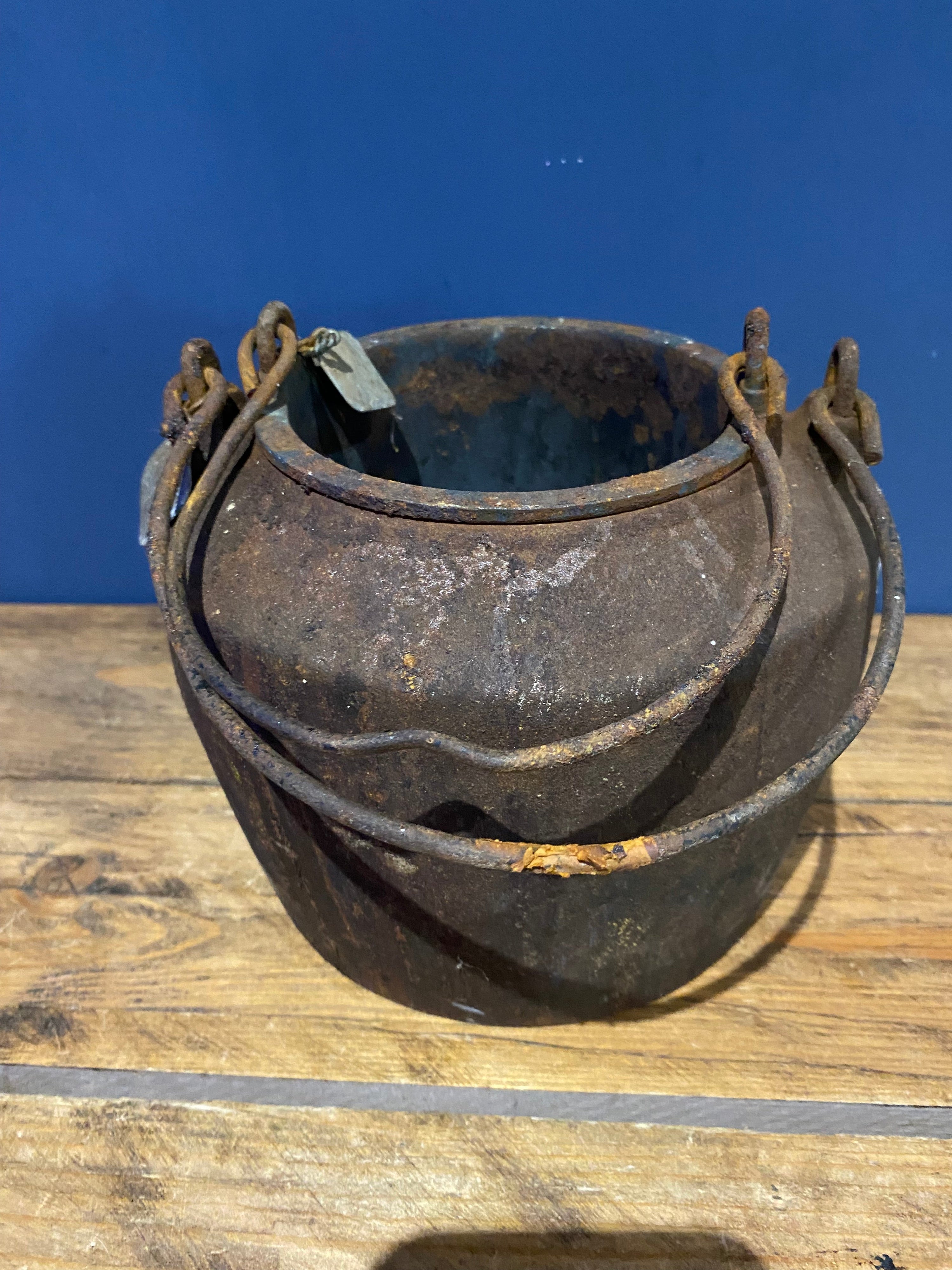 Antique/ Vintage Kenrick 2 Pint Glue Pot , As Found