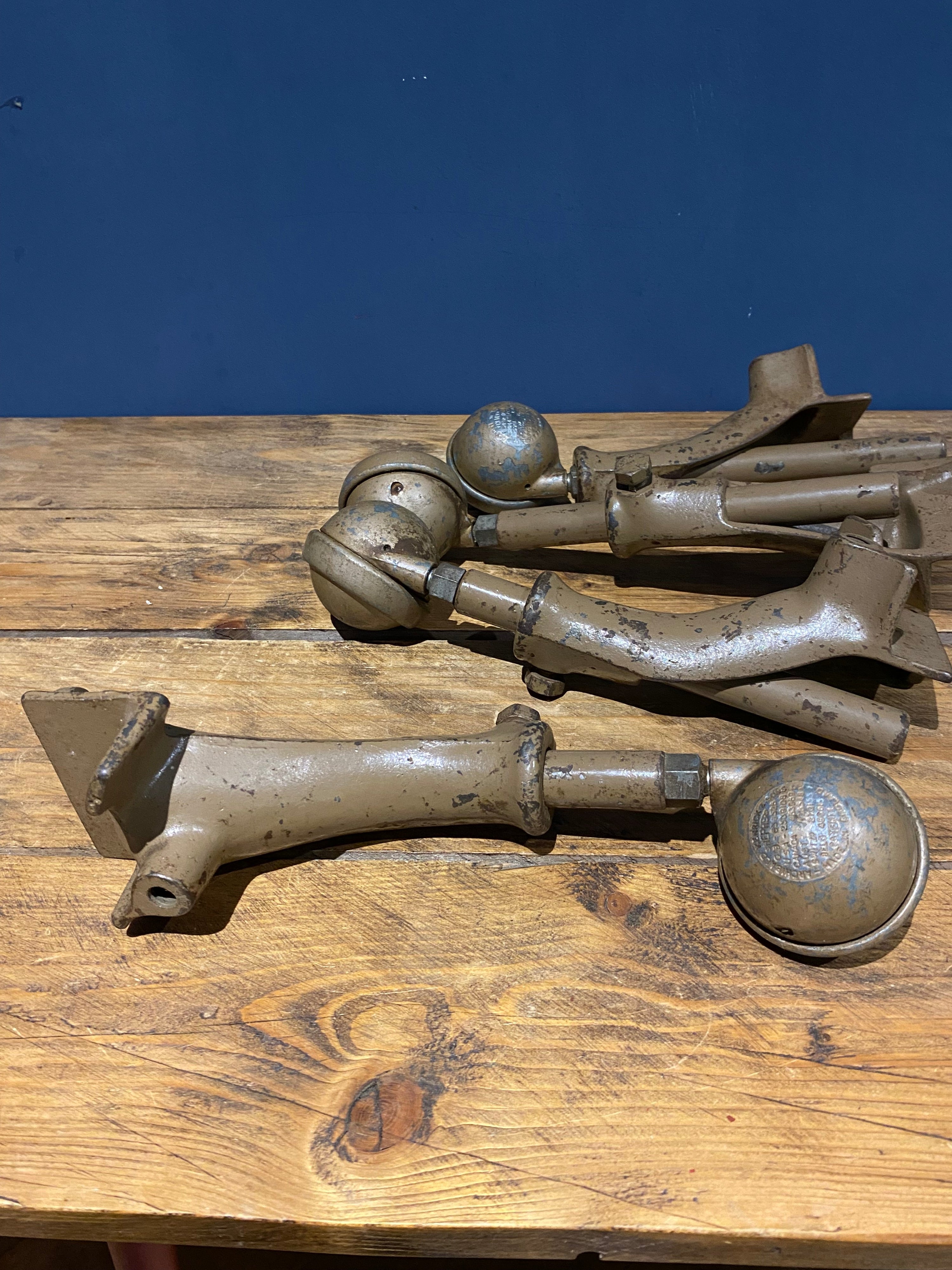 Vintage Kenrick And Sons Adjustable Bed Legs