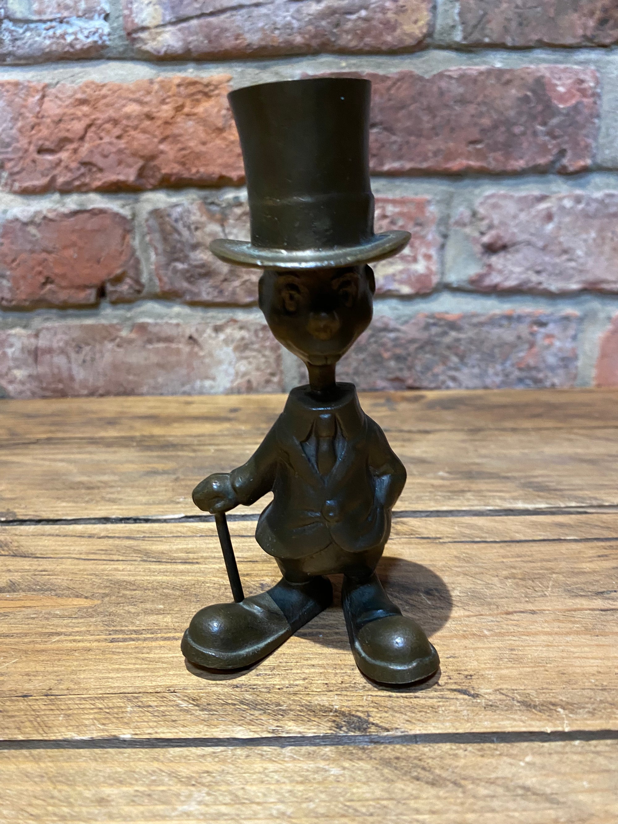 Unusual Diddy Man Bronze Figure | Wilson Fox Antiques