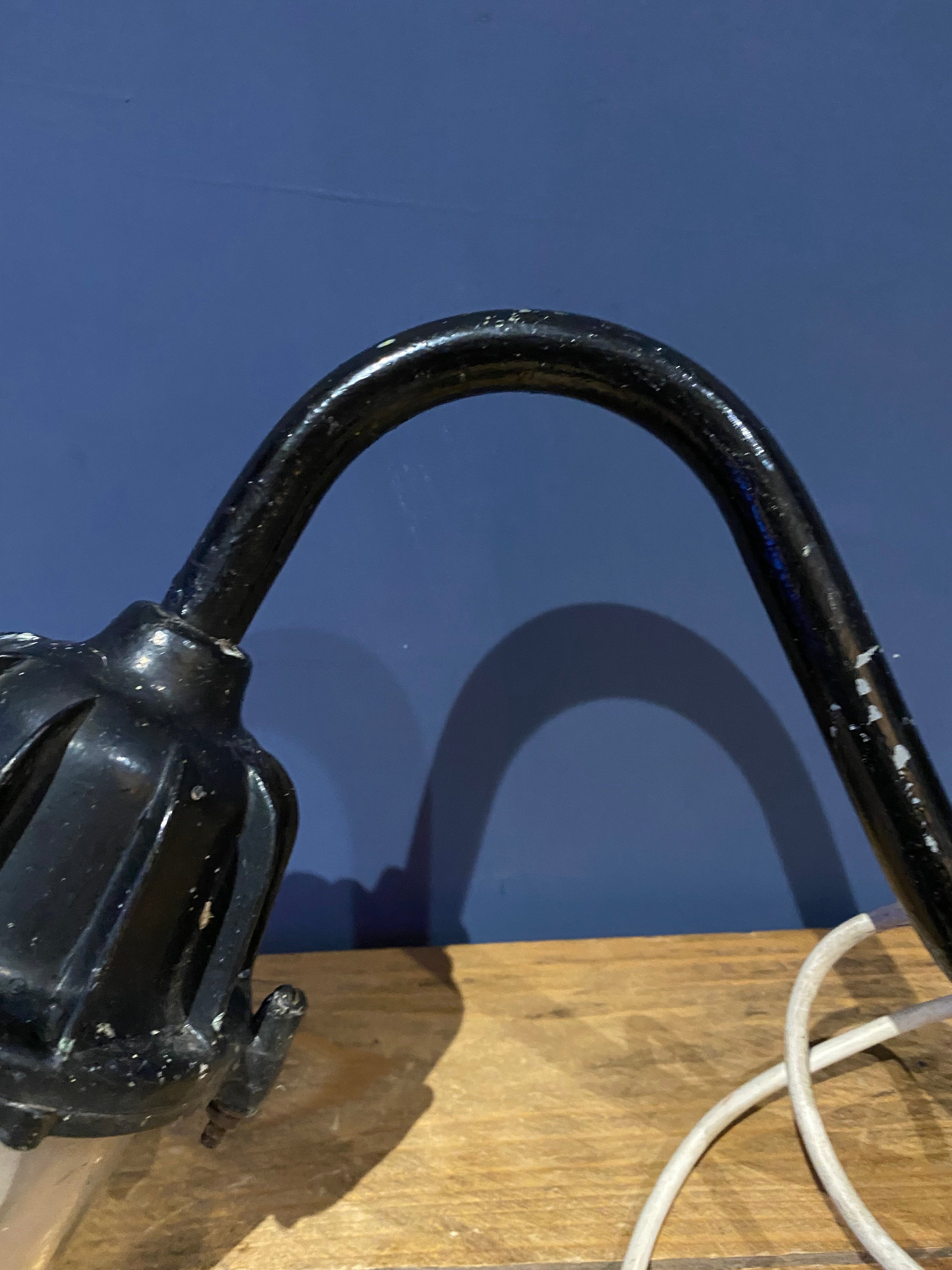 Vintage Coughtrie SW10 Swan Neck Wall Lamp