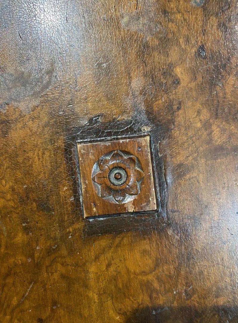 Antique Box / Writing Slope In Need Of Tlc , Secret Compartment.