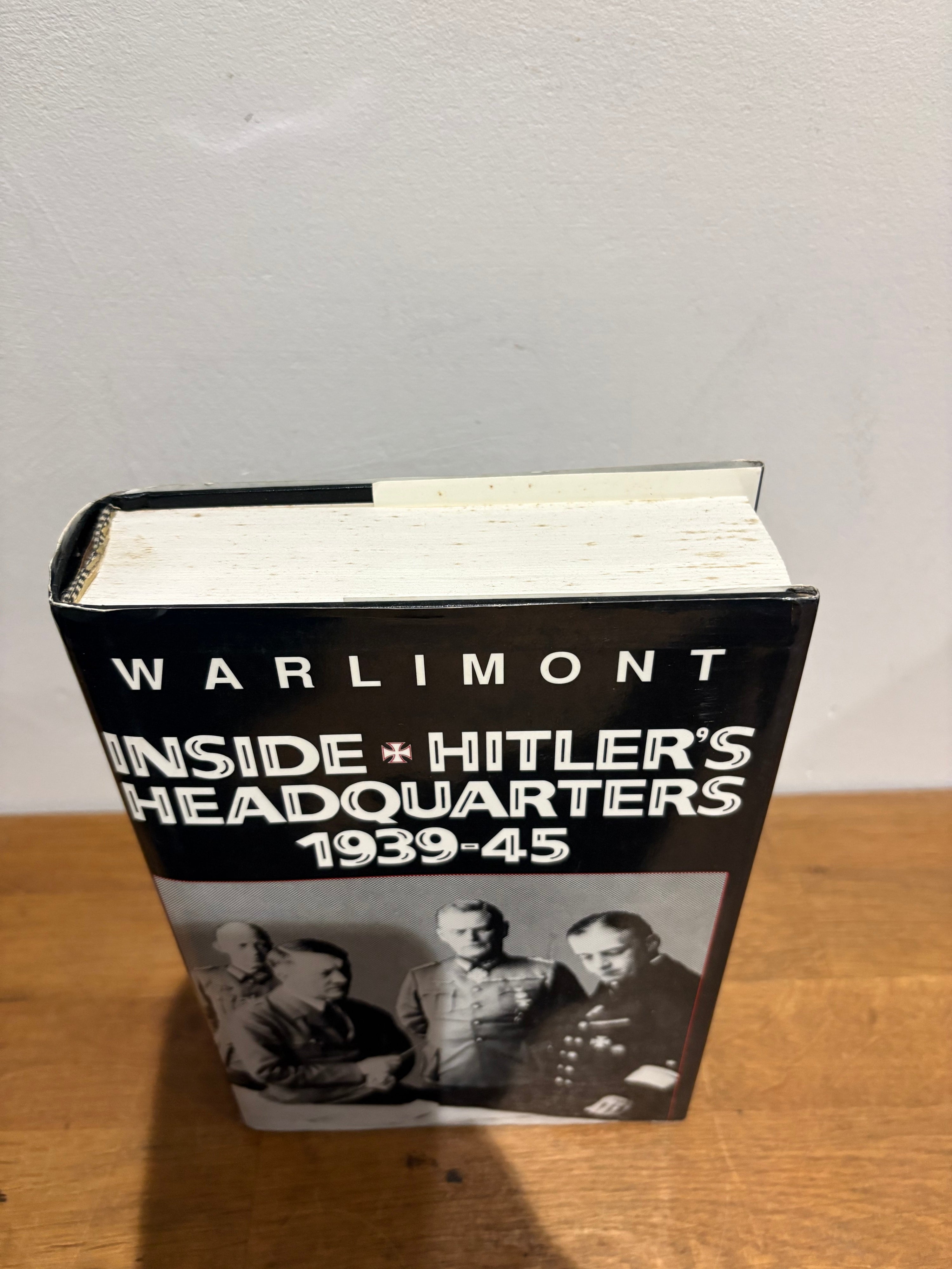 Inside Hitler’s Headquarters 1939-45, Warlimont ,1964 , Presidio.