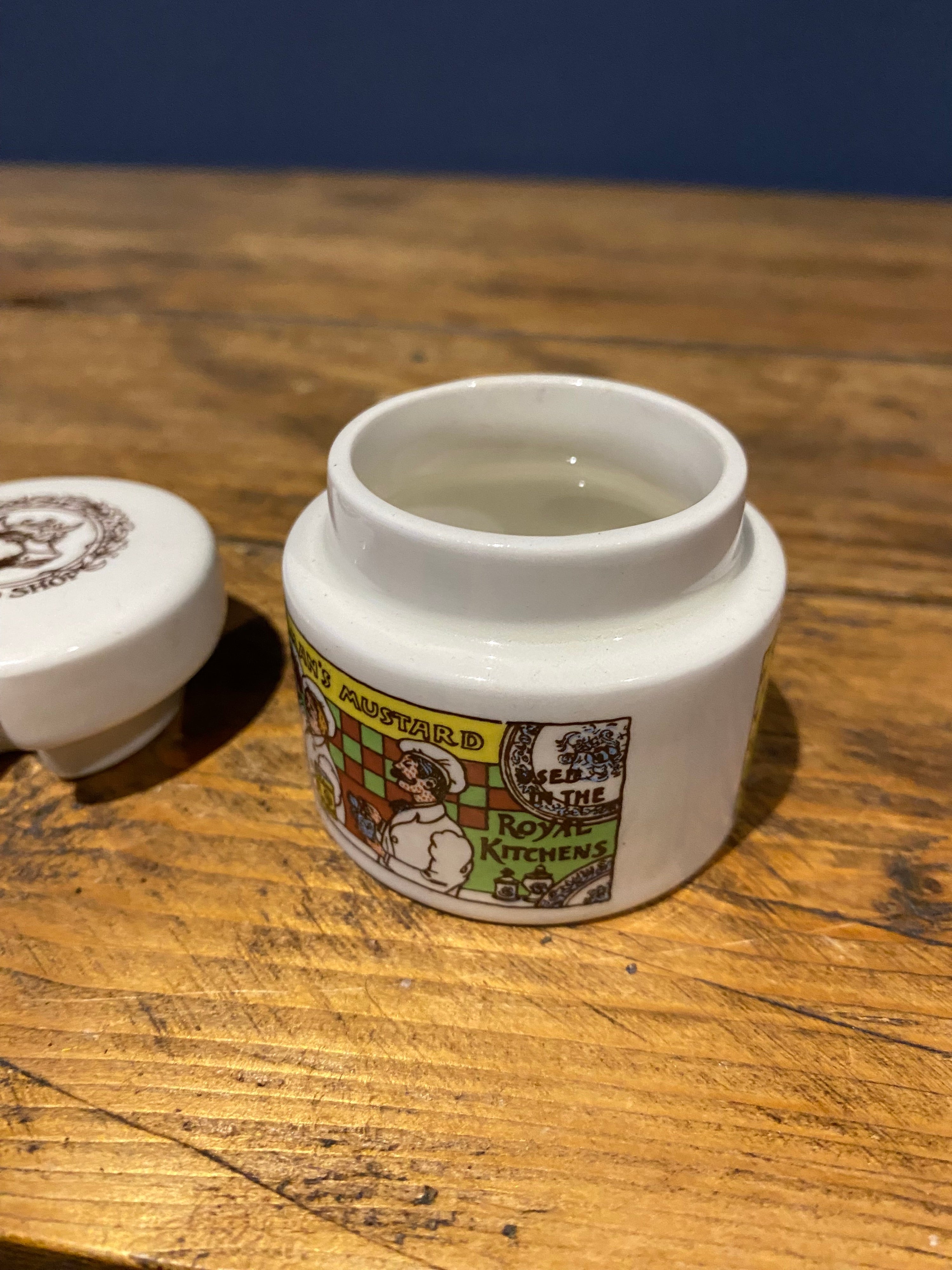 Vintage/ Retro Colmans Mustard Pot