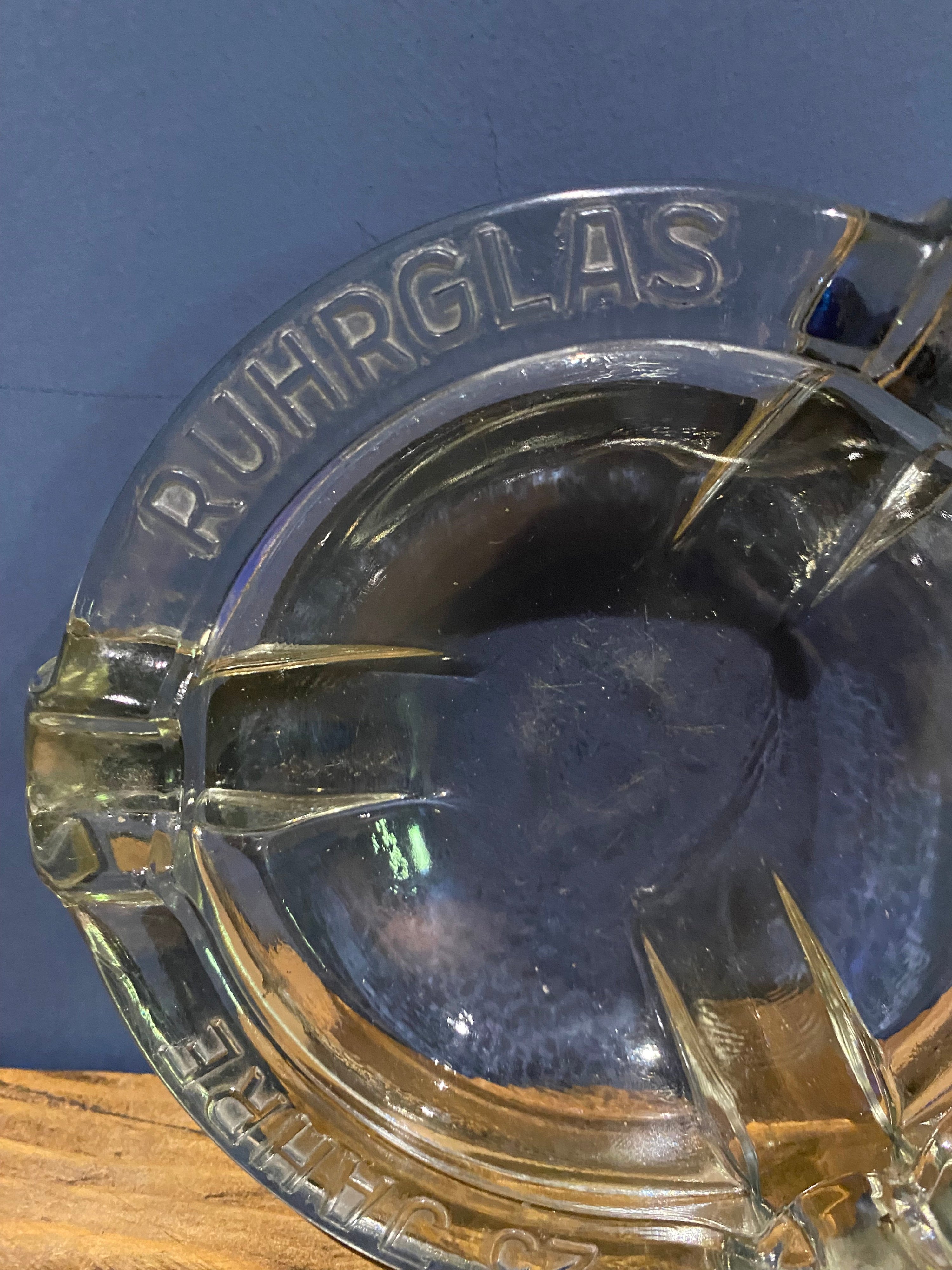 Vintage Ruhrglas 25 Year Anniversary Ashtray