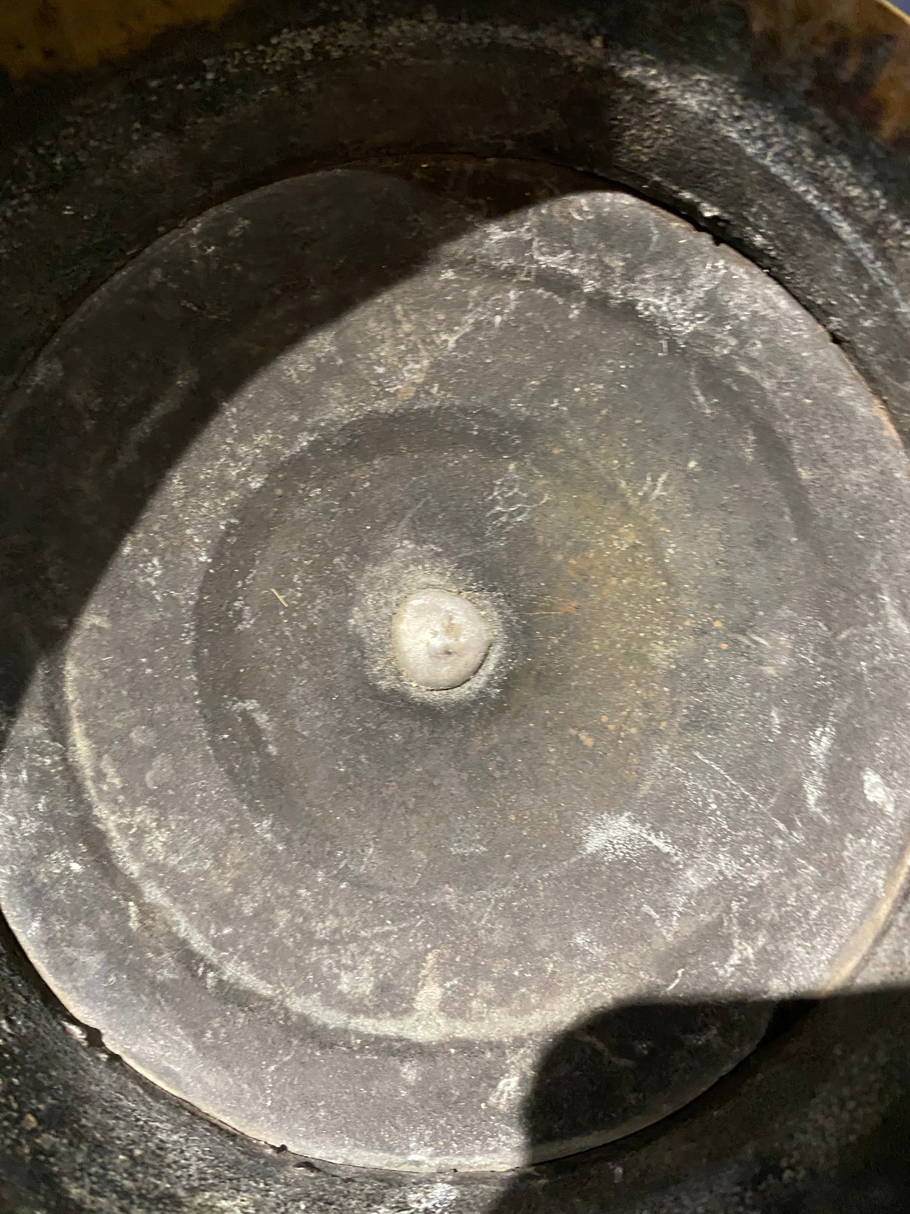 Antique Copper And Brass Dutch Doof Pot , Embers Bucket.